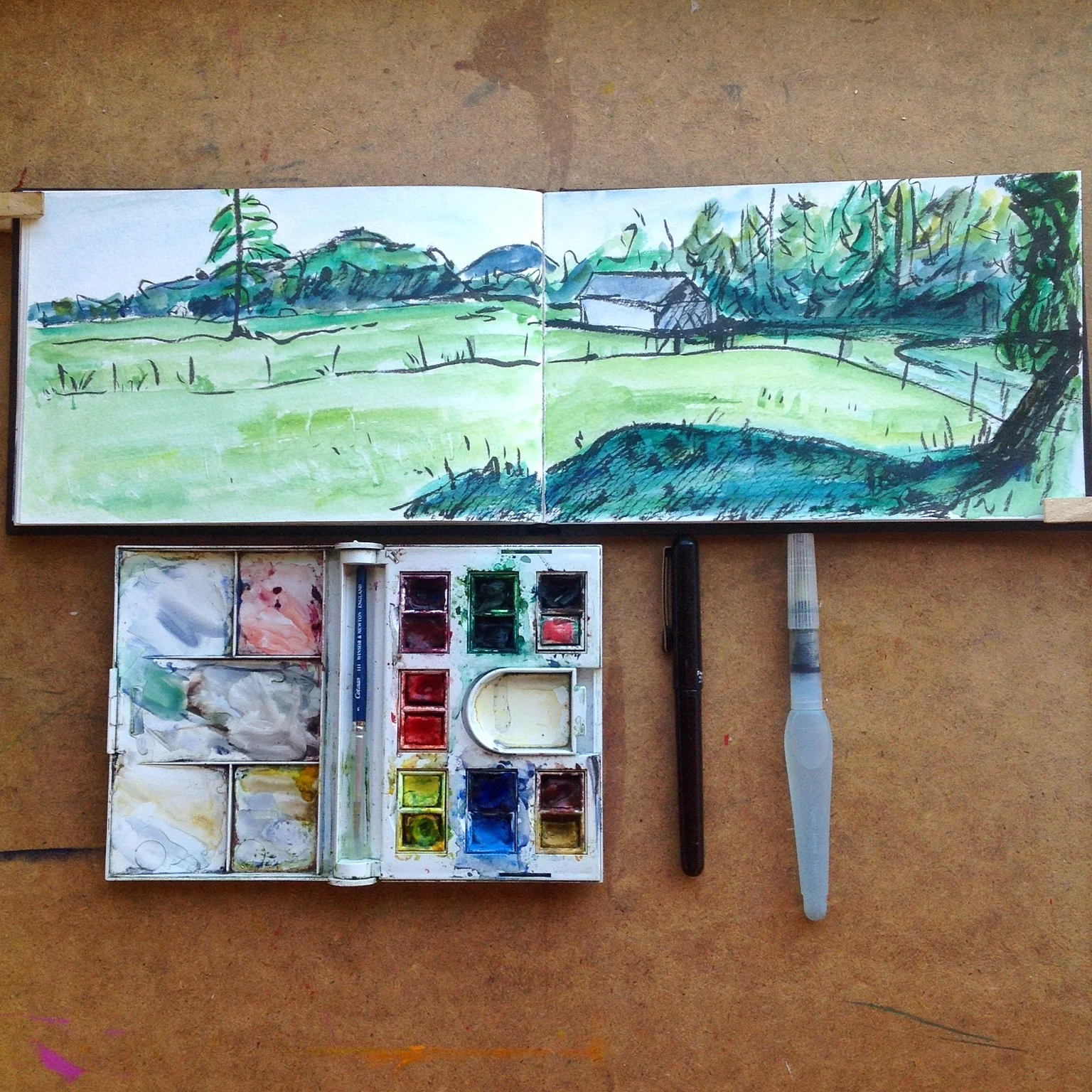 Highbridge Park Sketch Event