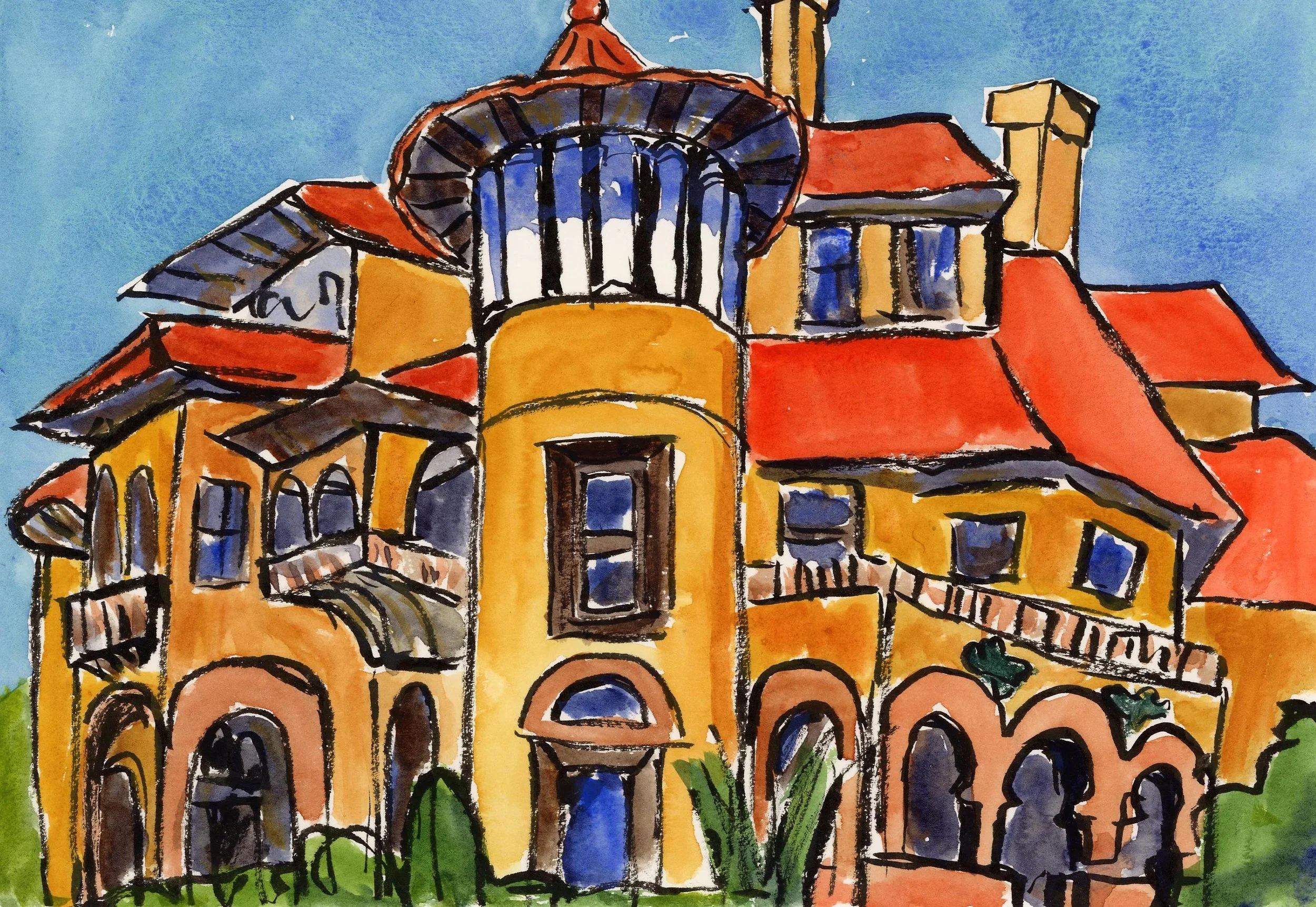 Sketching Historic Browne's Addition