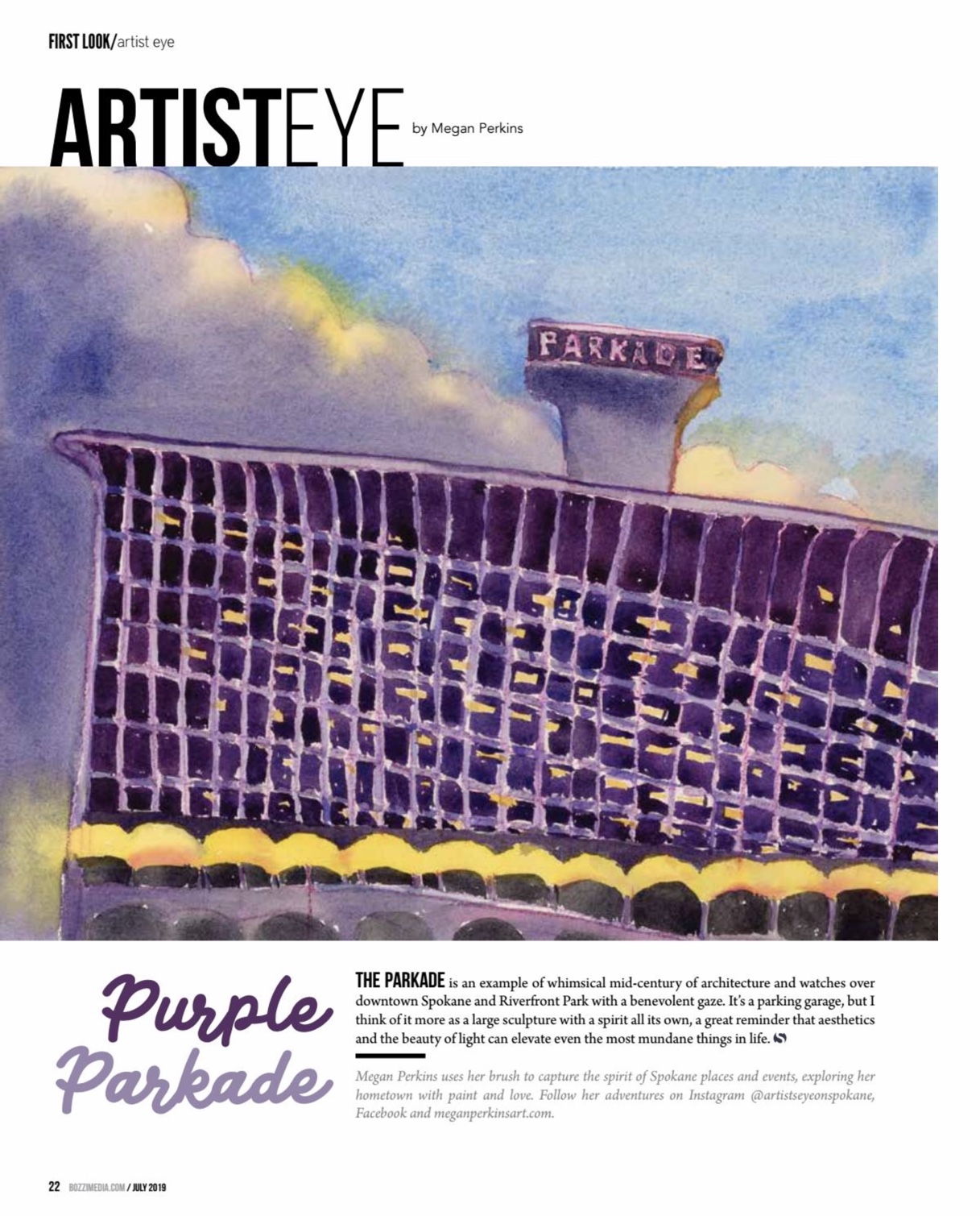 My latest couple of features in the Spokane Coeur D’Alene Living Magazine! This one is June.