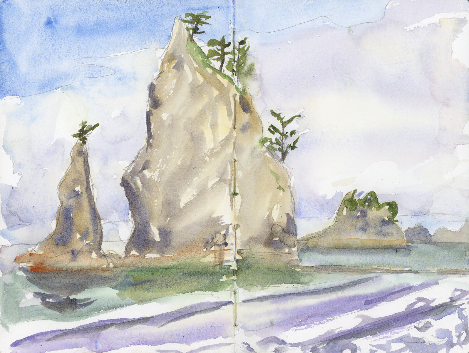 watercolor sketchbook — Blog