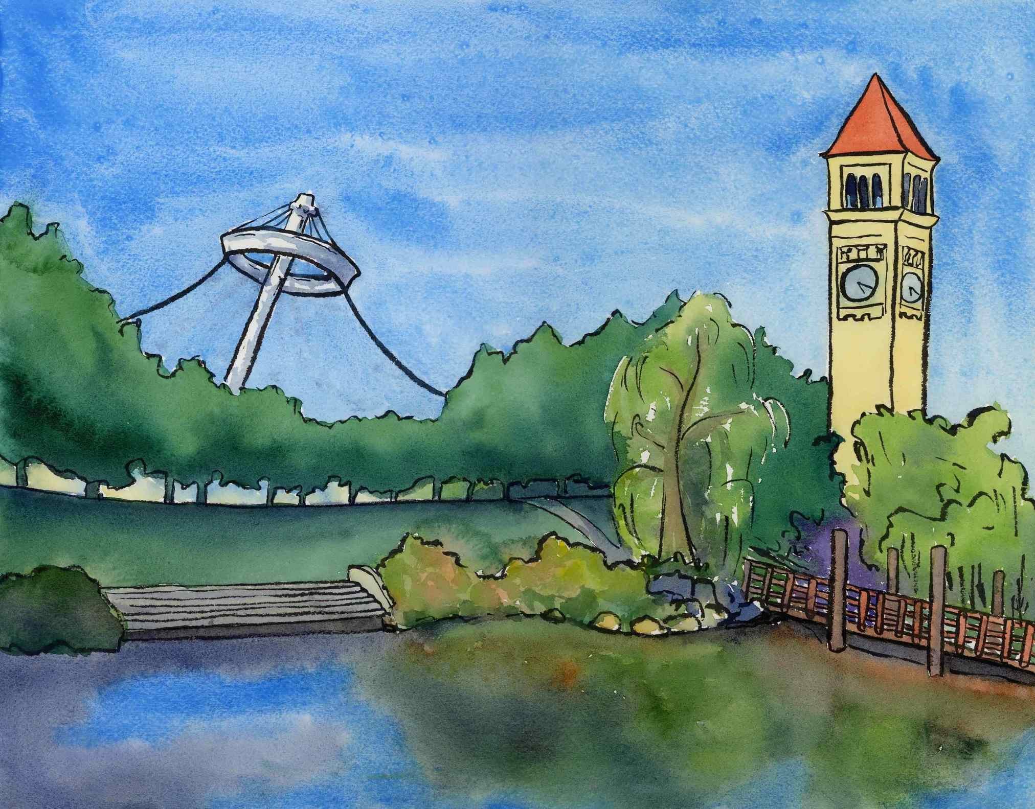 Draw Your Way to Riverfront Park