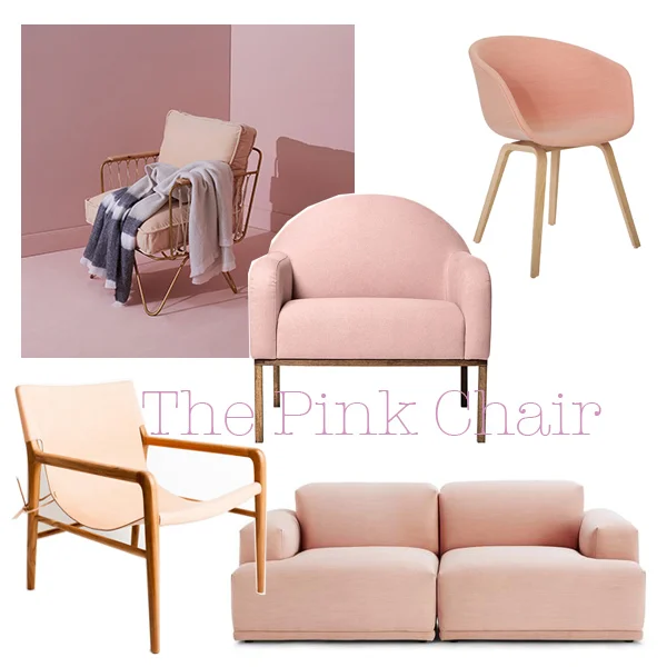 The Edit. (Clockwise from top LHC) Bastille & Sons , Click On Furniture , Hay Design , Muuto (dream lounge) and Barnaby Lane Leather Chair .