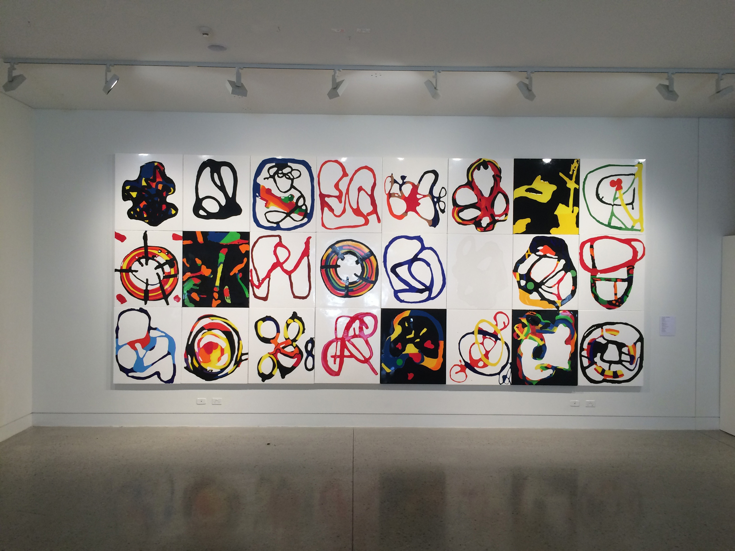 Tamara Mendels WHITE OUT Installation View, Blue Mountains cultural Centre 2015