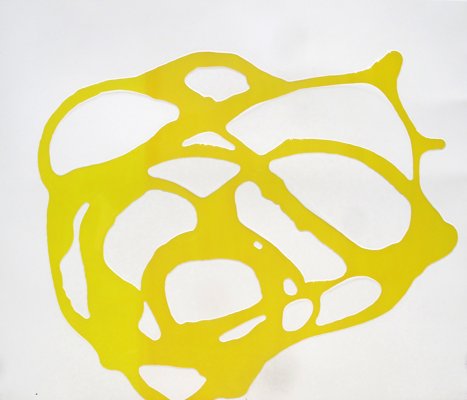 Untitled Cadmium Yellow 2014