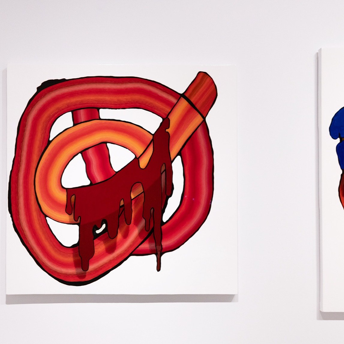 Red Spiral Broadcast with Drip Interference 2024 Acrylic, Resin and Synthetic Polymer on Canvas 122 x 122 cm.

On view now &mdash; Key Rhythm @tweedregionalgallery 
Until August 10
Link in bio

 
.
.
.
#tamaramendels #painting #broadcast #abstraction