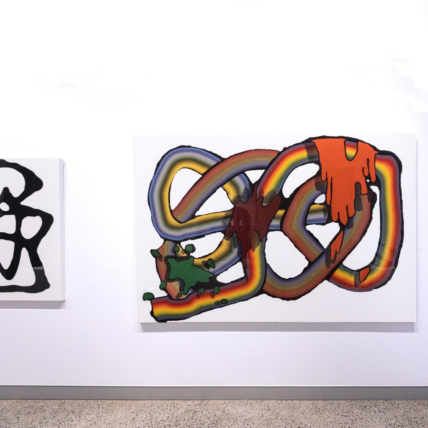 Primordial Ribbon Slips the Ether Veil 2025 Acrylic, Epoxy Resin and Synthetic Polymer on Canvas
160 x 240 cm

On view at @tweedregionalgallery until August 10. Link in bio.

.
.
.
.
.
#artcollector #artexhibition #galleryexhibition #keyrhythm #artsh