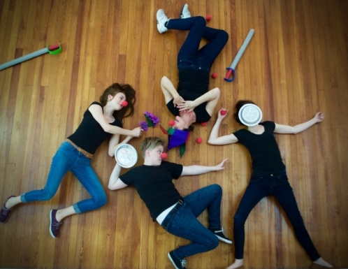 Clockwise from left: Jenna Rossman, Lisa Hodsoll, Sabrina Thornton, Logan Davidson. Photo by: Ashleigh Haddad