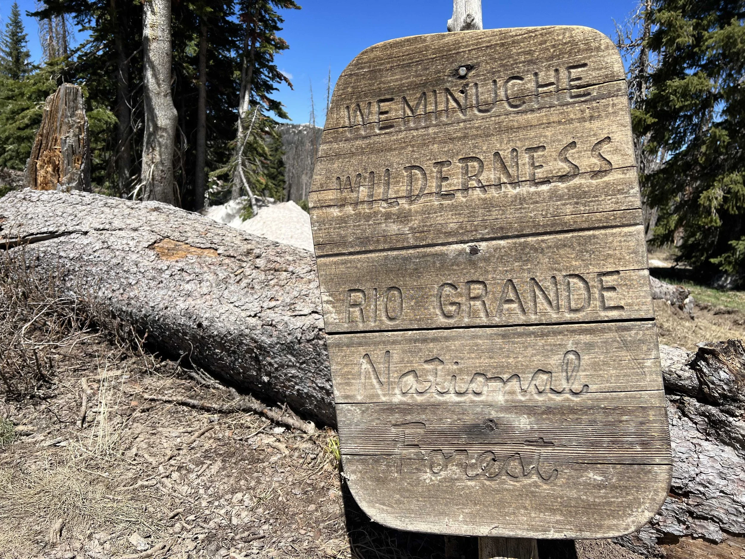  Weminuche Wilderness /Rio Grande National Forest 