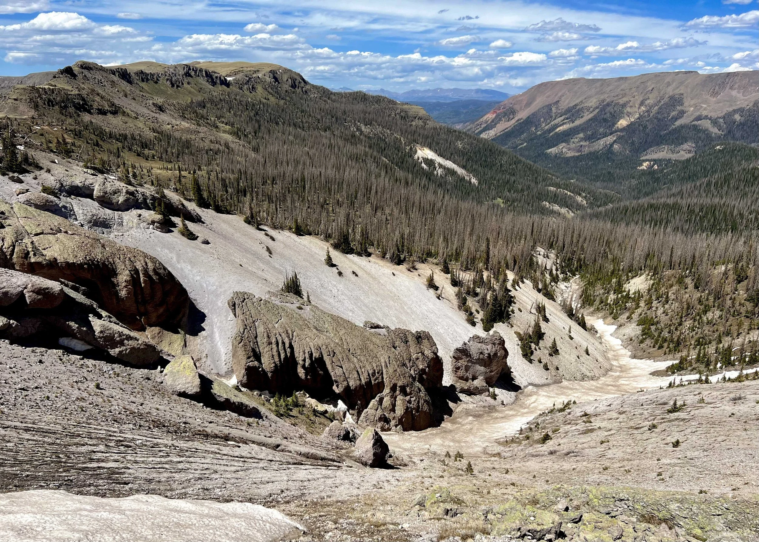  the rock formations were interesting 