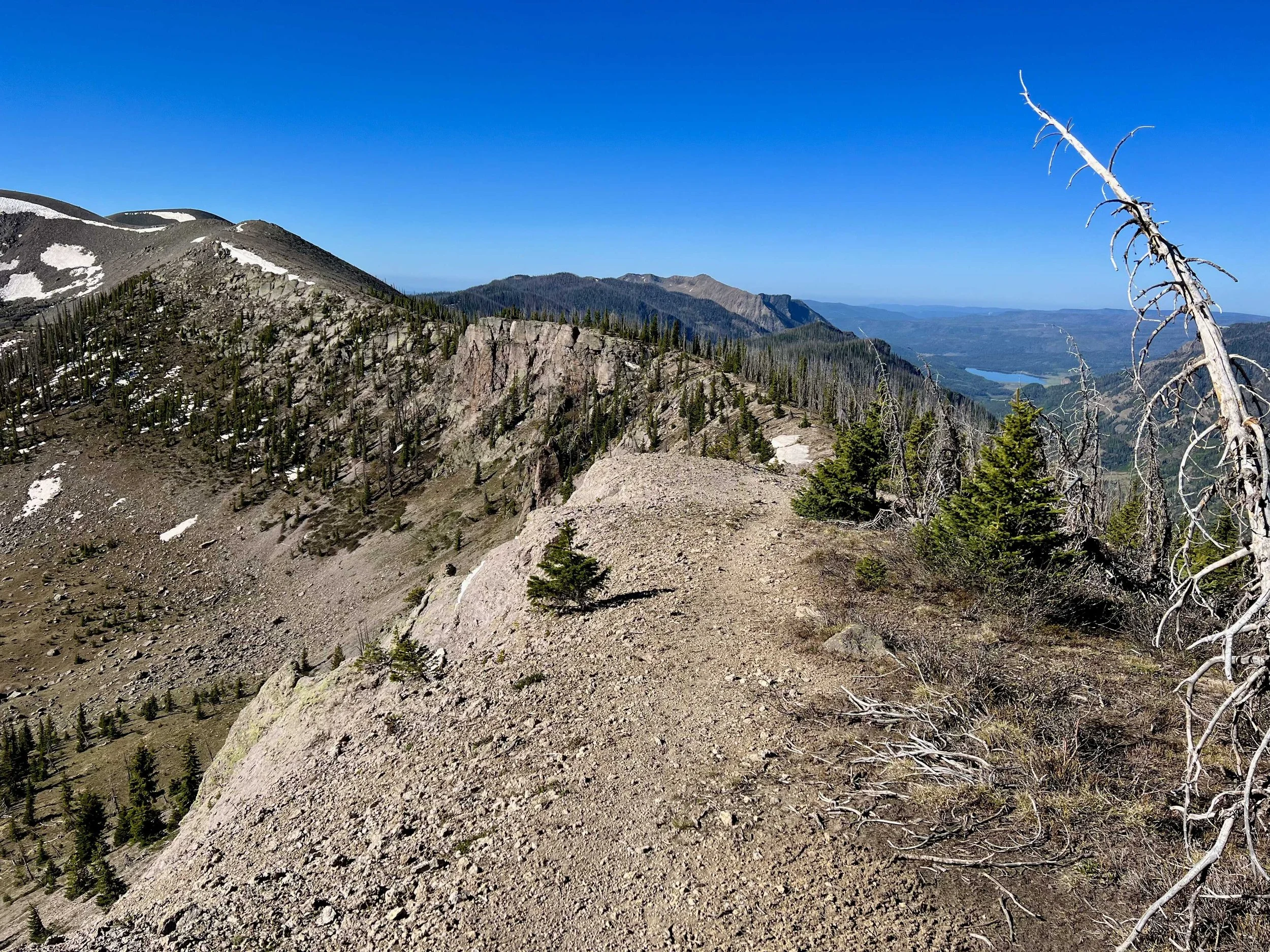  still on the ridge line! 