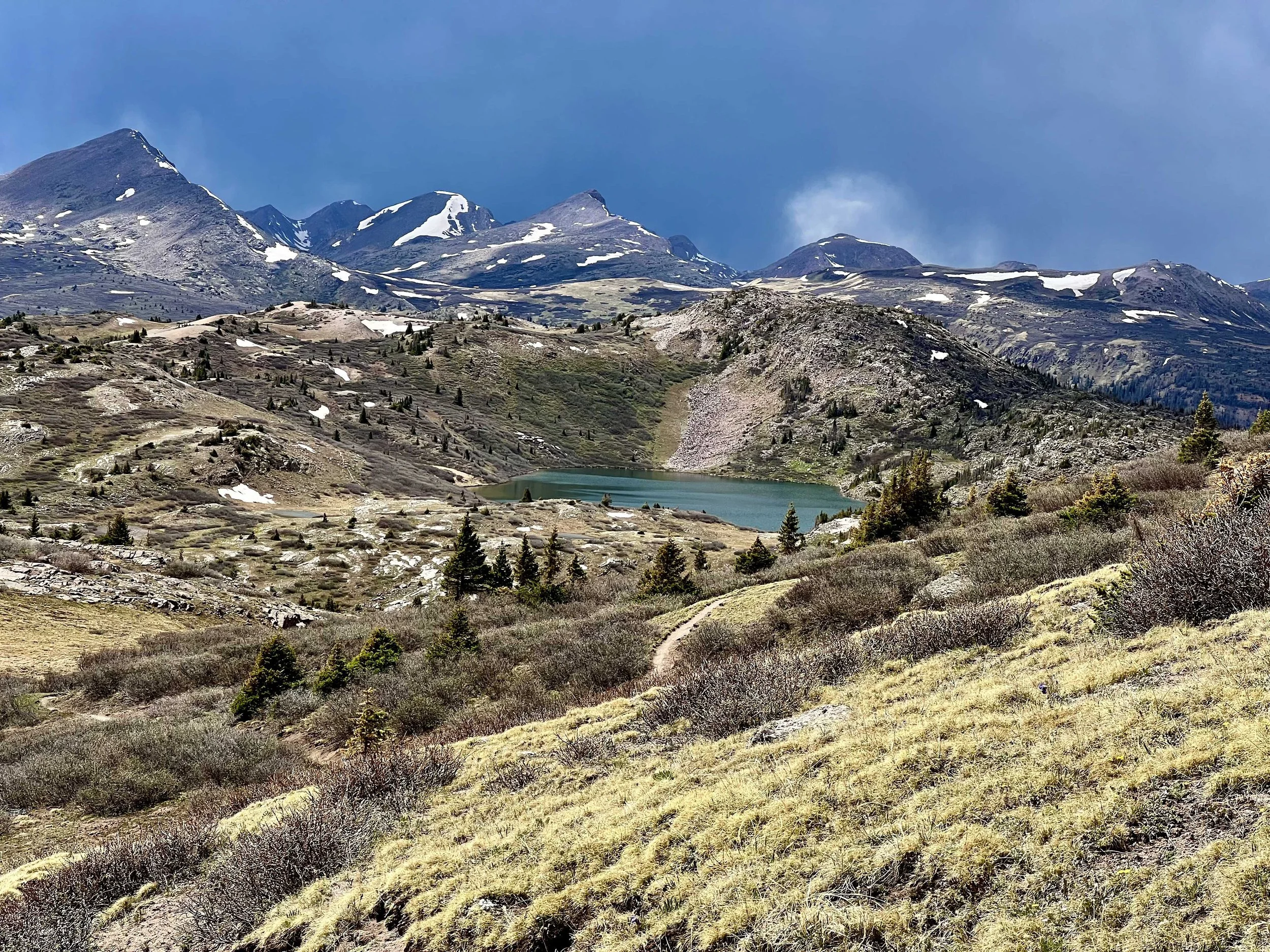  looks like rain on the distance, glad it missed us 