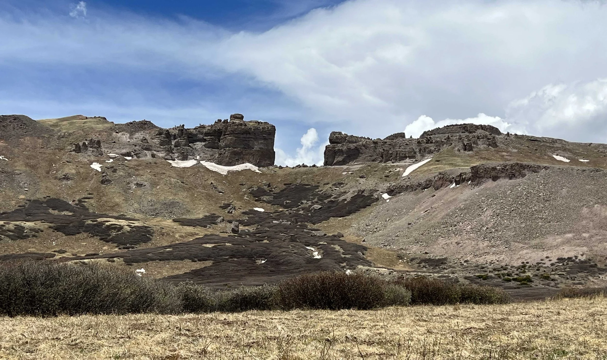  I liked the gap in the mountain 