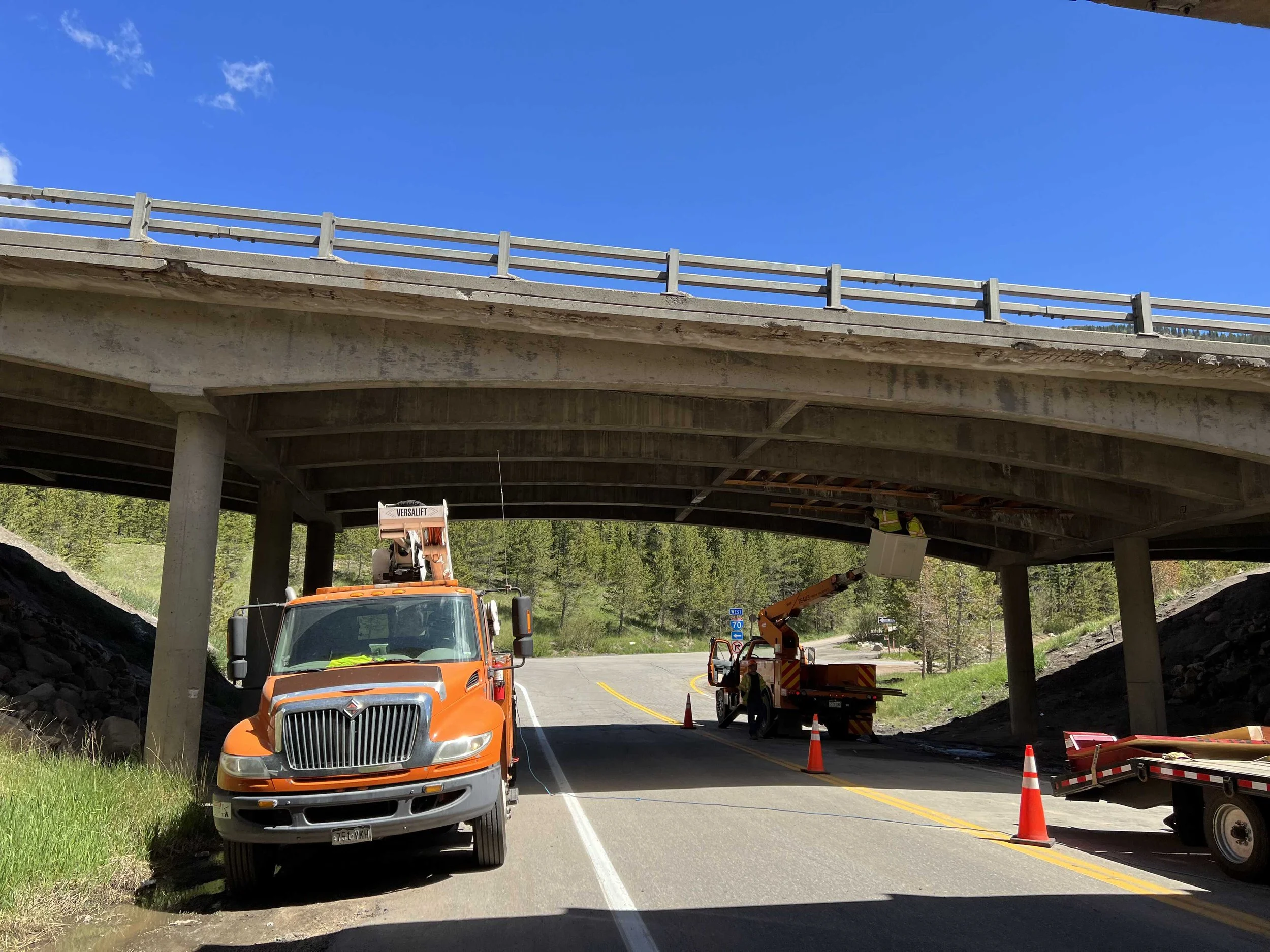  crossing under I-70 - I was talking with 700 so didn’t take the time to frame a good pic 