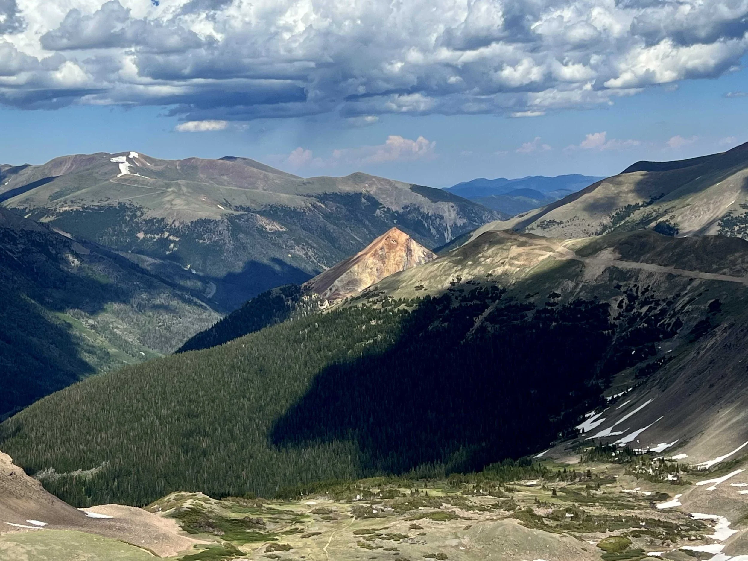  the red peak in the middle looked cool 