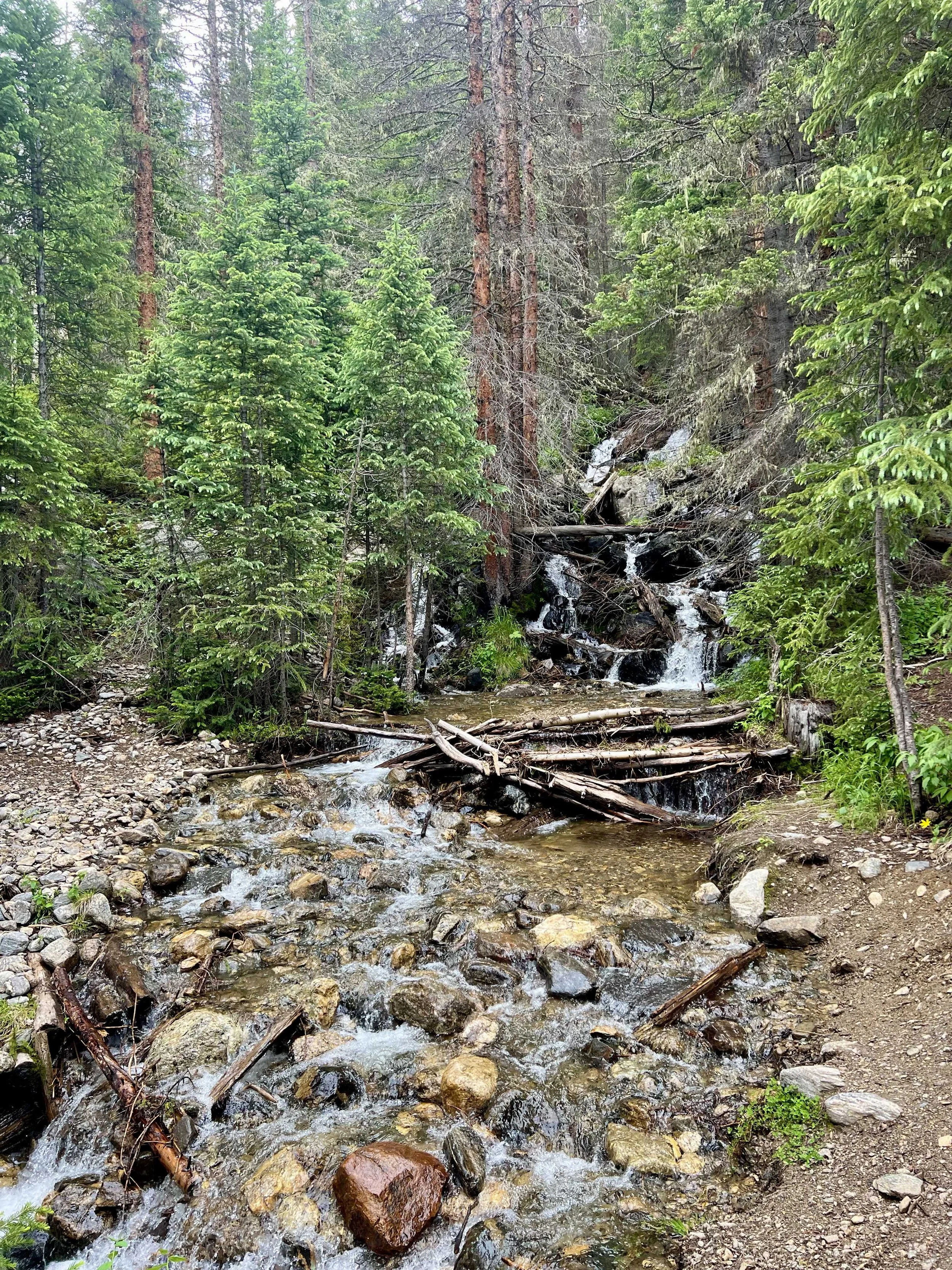  a nice little waterfall 