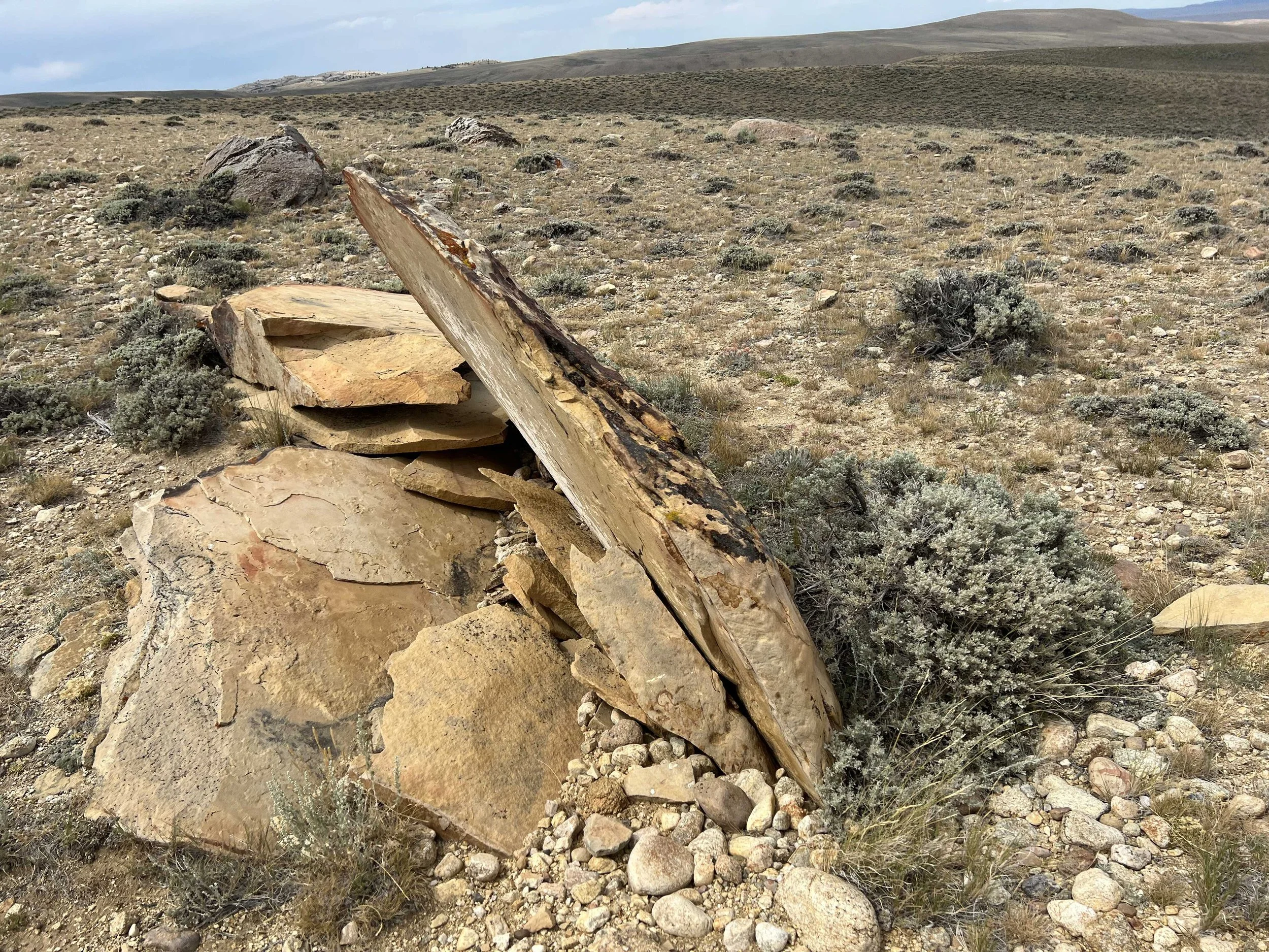  it was interesting the way this rock was split 