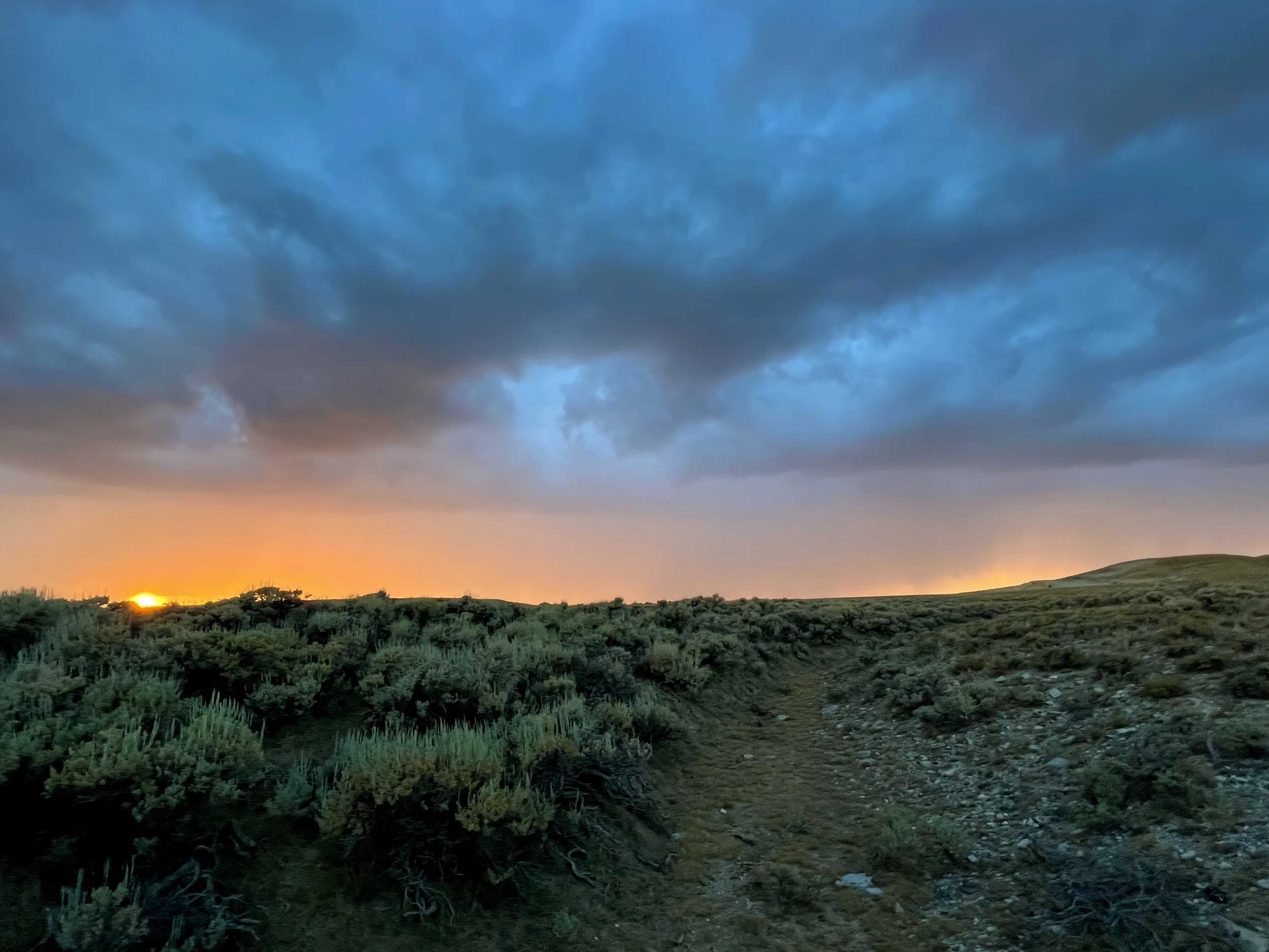  sunset from camp 