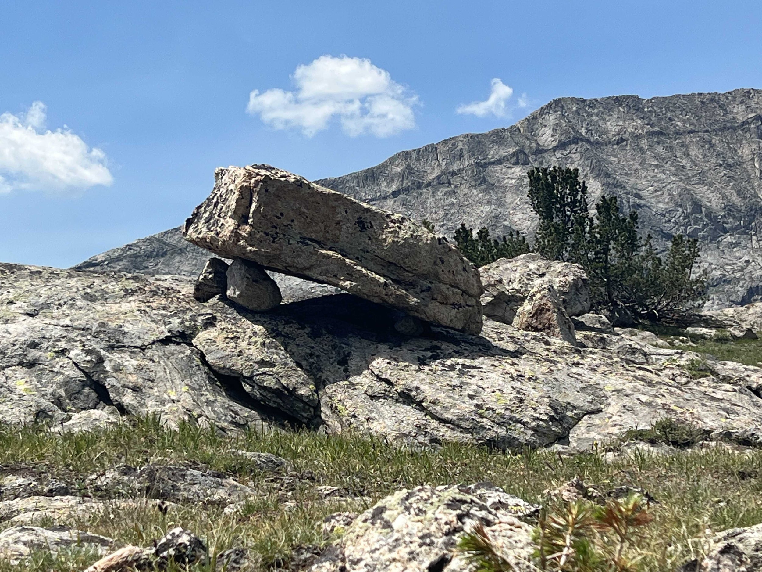  if we had been hiking together, Nick would have said, “how did the rocks get like that?” 