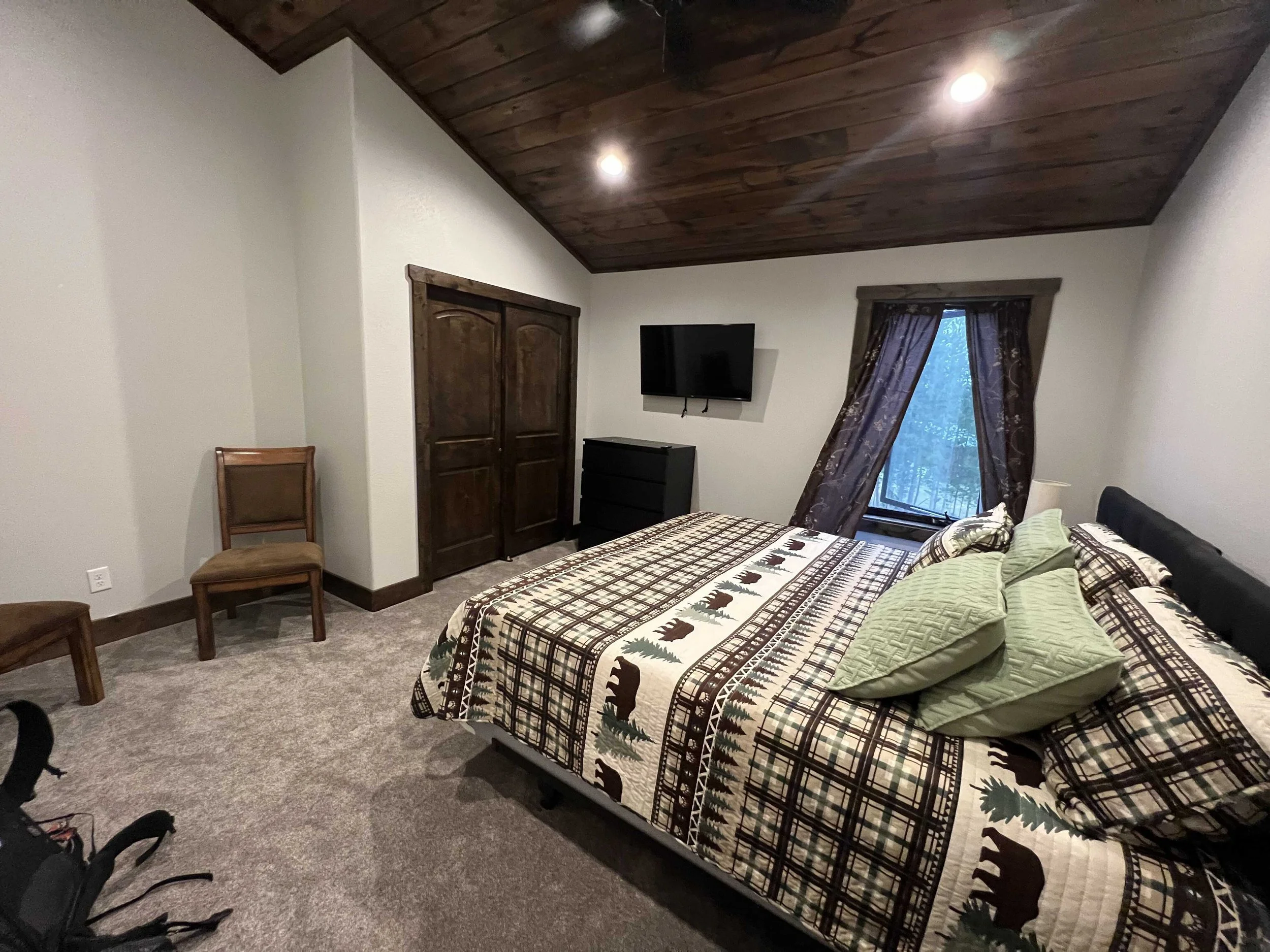  our bedroom- the bed was awesome 