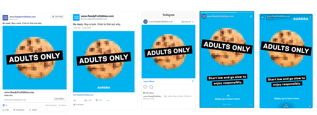  Ads on social also drive to our site. 