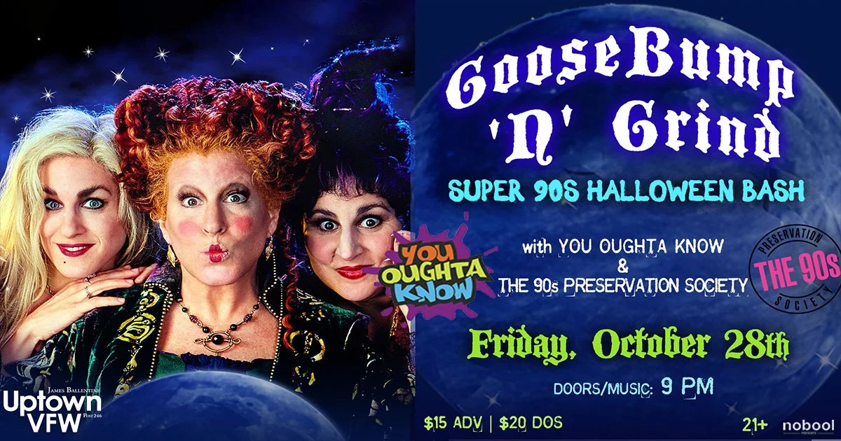 GooseBump 'n' Grind Super-90s Halloween Bash