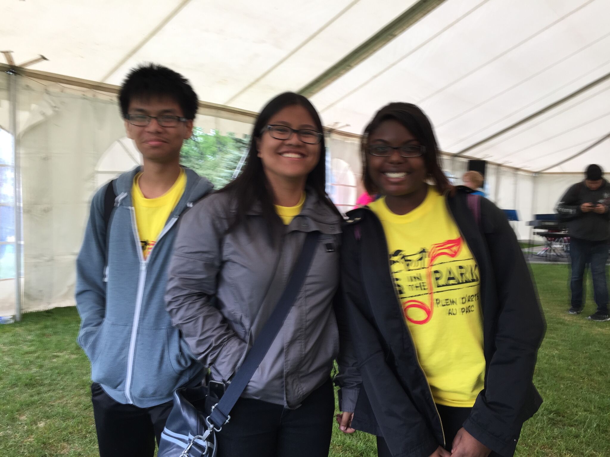 Arts in the Park 2015 Volunteers! 