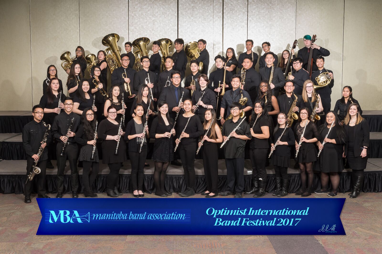 The First Wind Ensemble Maples has ever had!!! We performed One Thousand Cranes by Robert Sheldon and Second Suite in F by Holst. We received 3-5 star ratings and took home a trophy that night :)