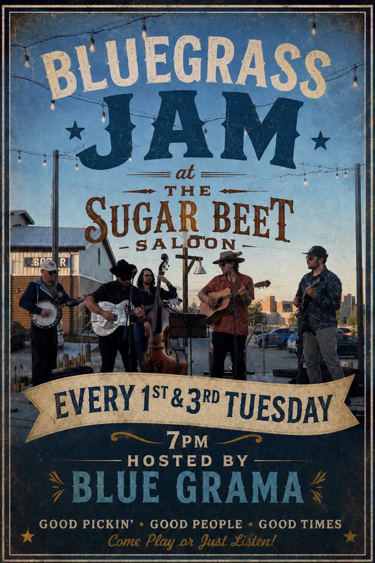 MUSIC AT THE BEET: Bluegrass Jam!