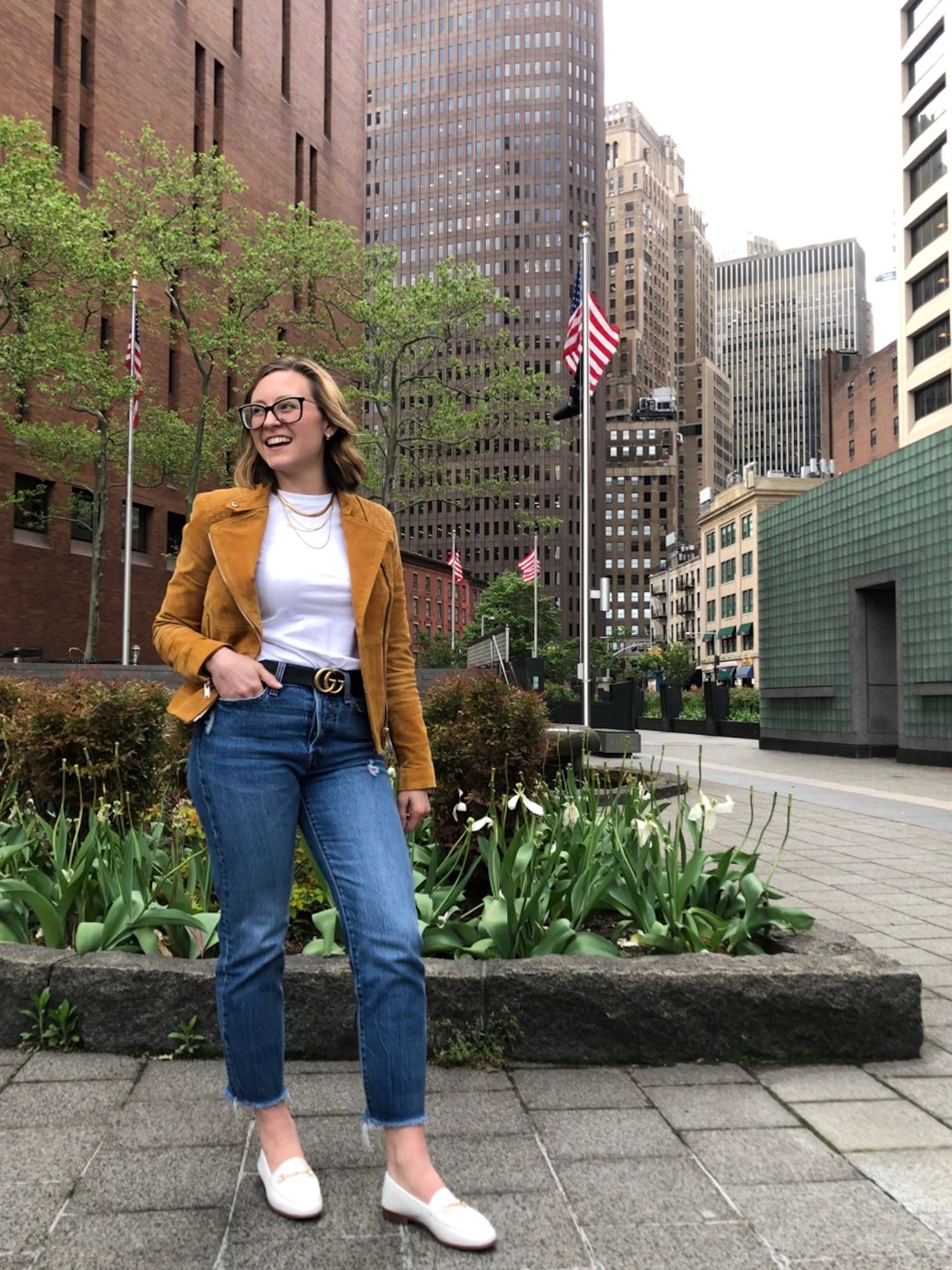 white sam edelman loafers