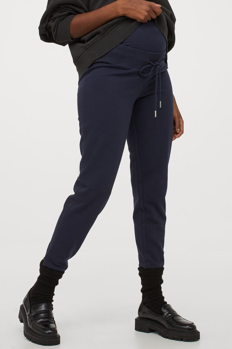 Joggers with tie waist