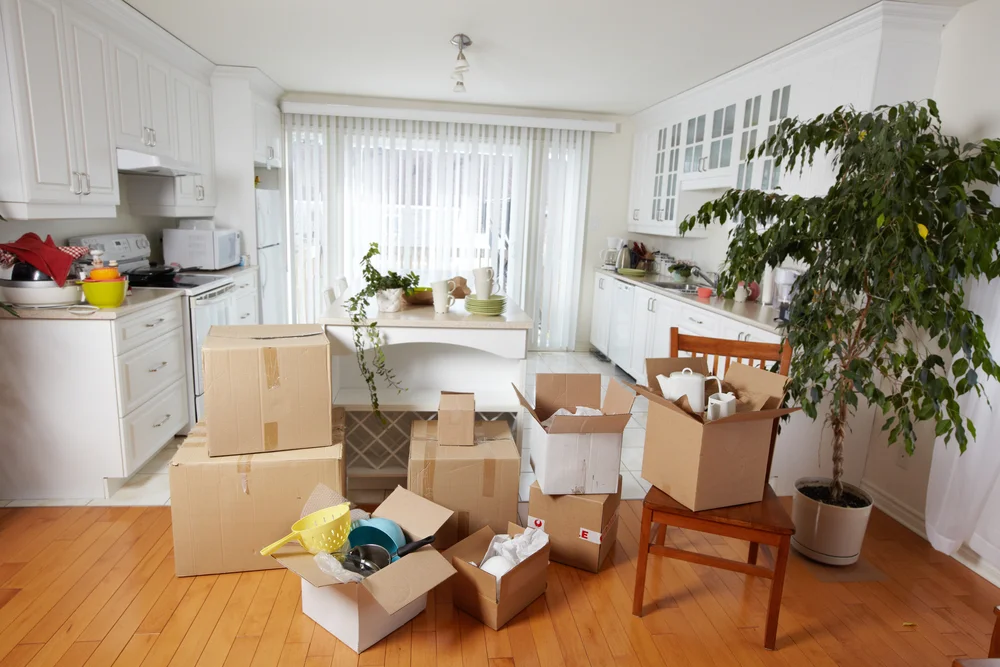 packing up and moving the kitchen last