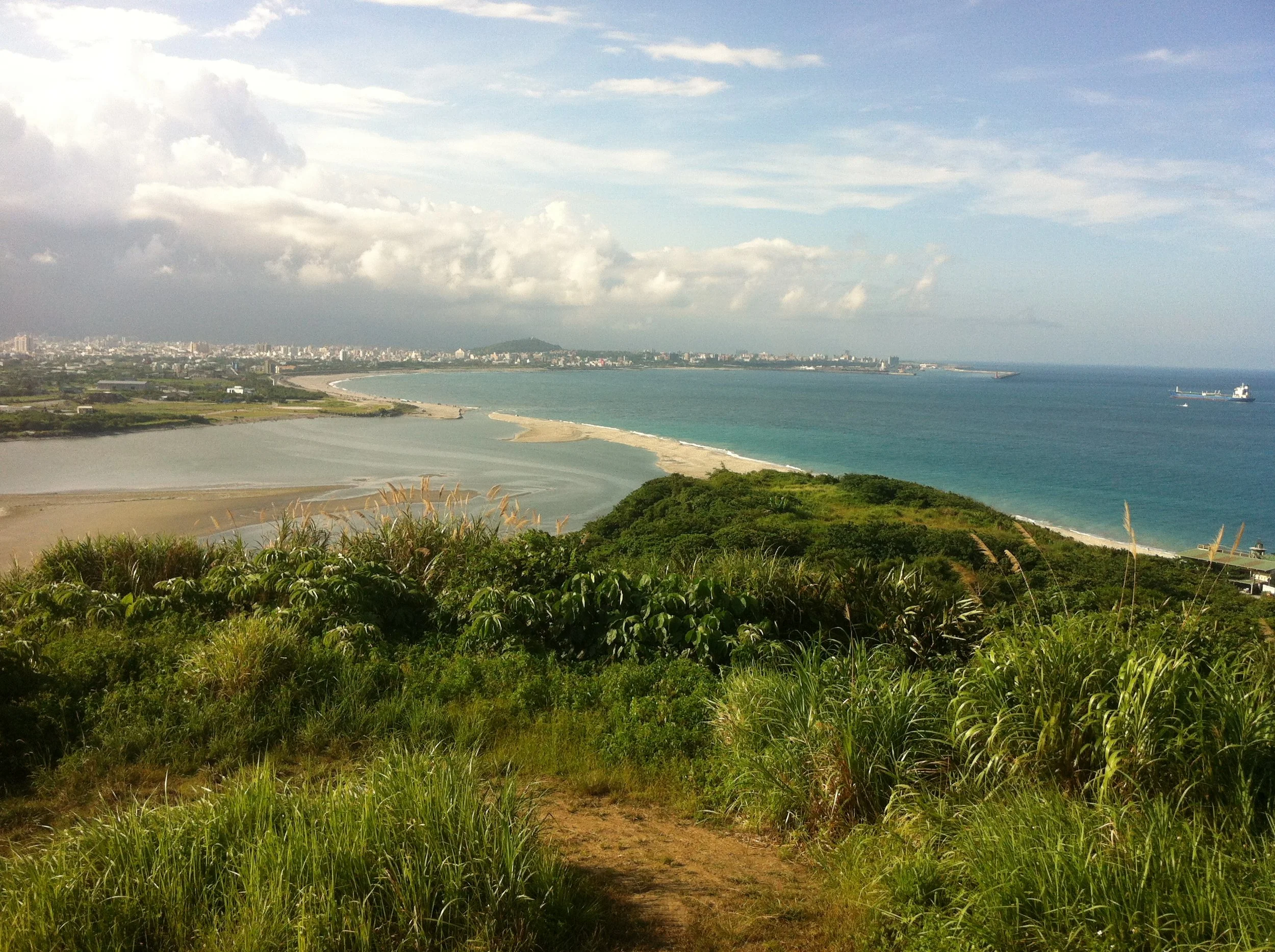 七七高地，媽我在海岸山脈的起點上！