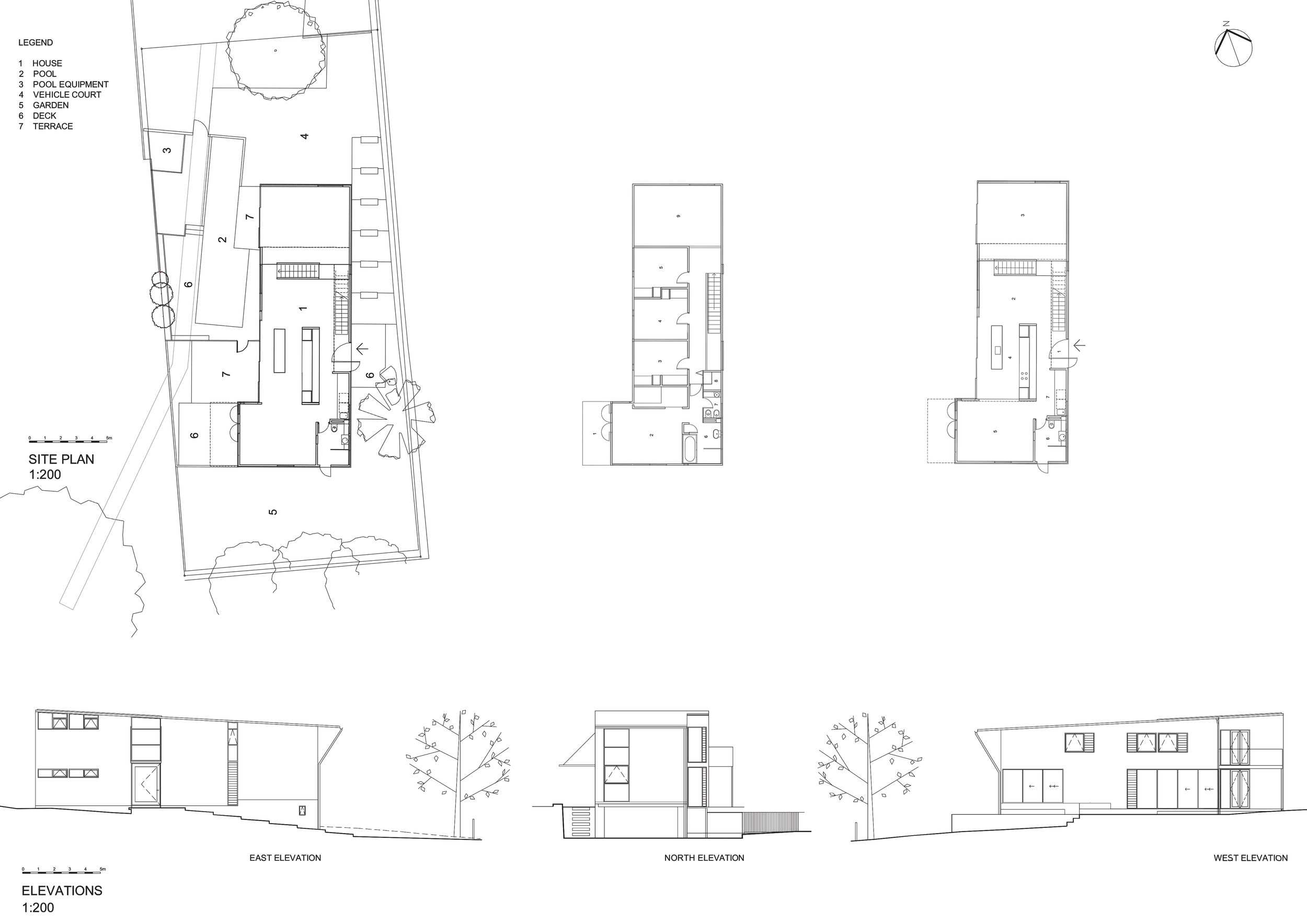 PLANS + ELEVATIONS