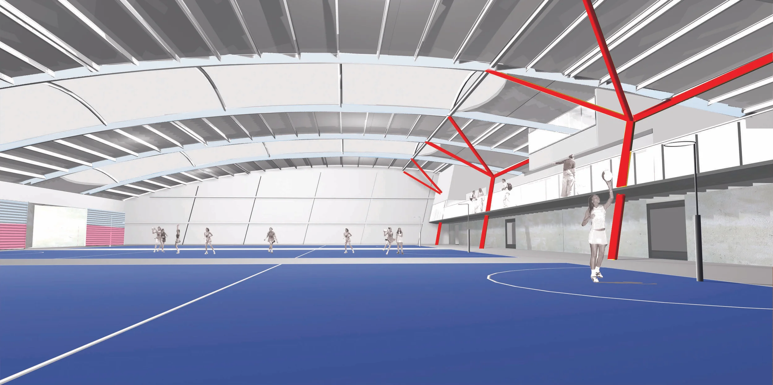 // AUCKLAND NETBALL CENTRE