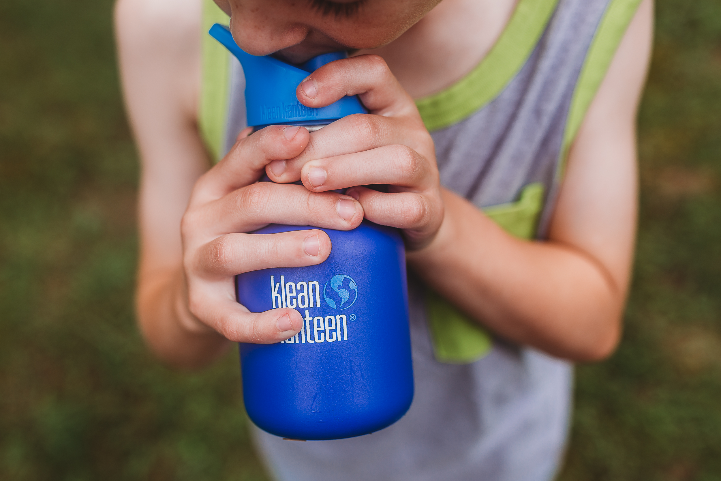 Klean Kanteen Eco-Friendly Water Bottle in Blue