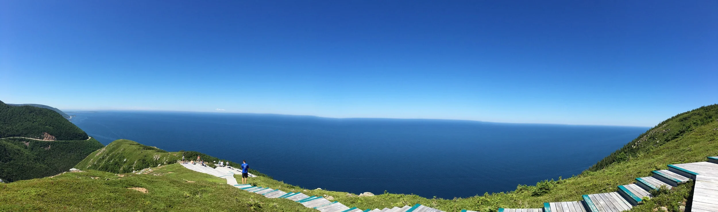The best I can do to convey the view... 