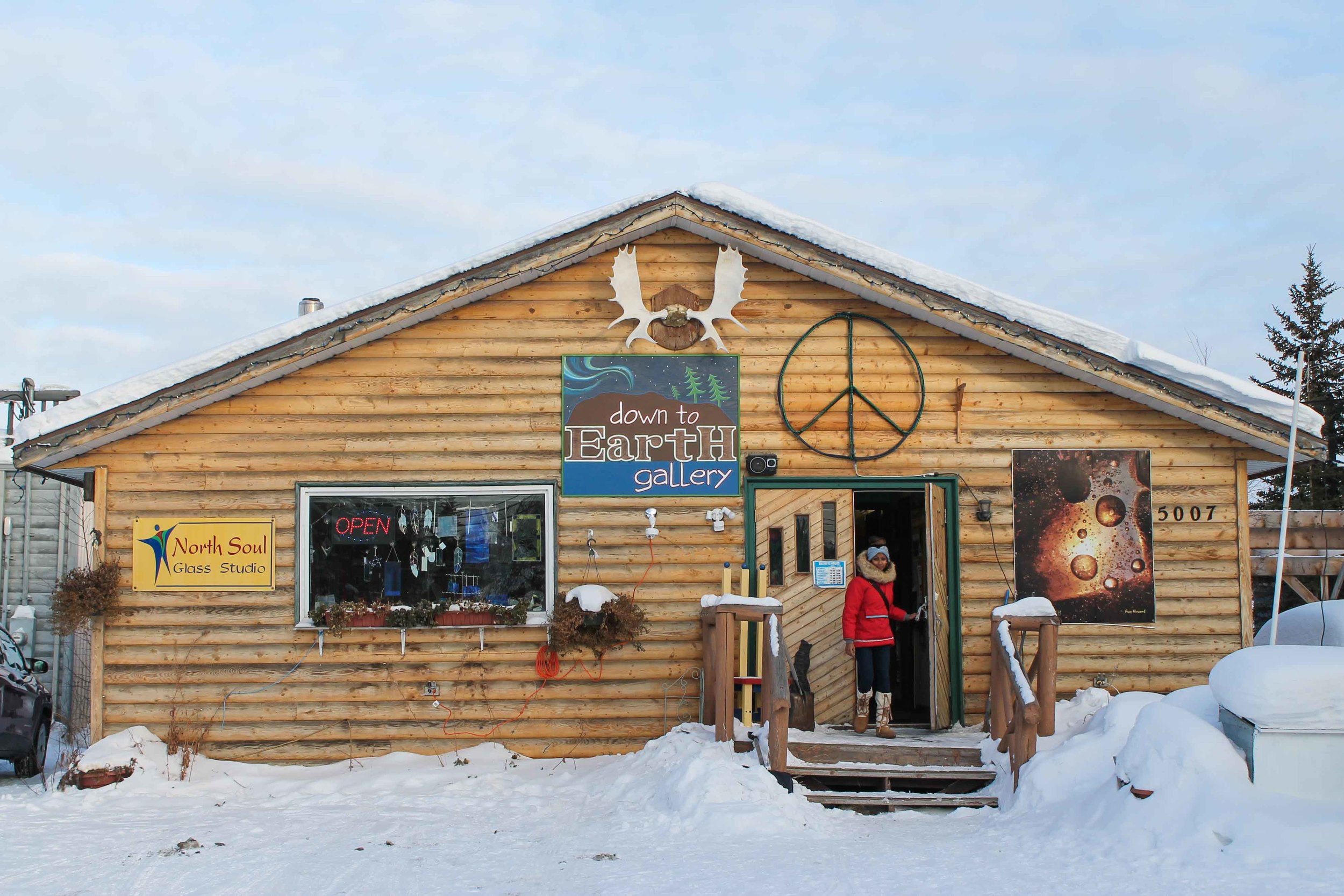 Down to Earth Gallery in Yellowknife.