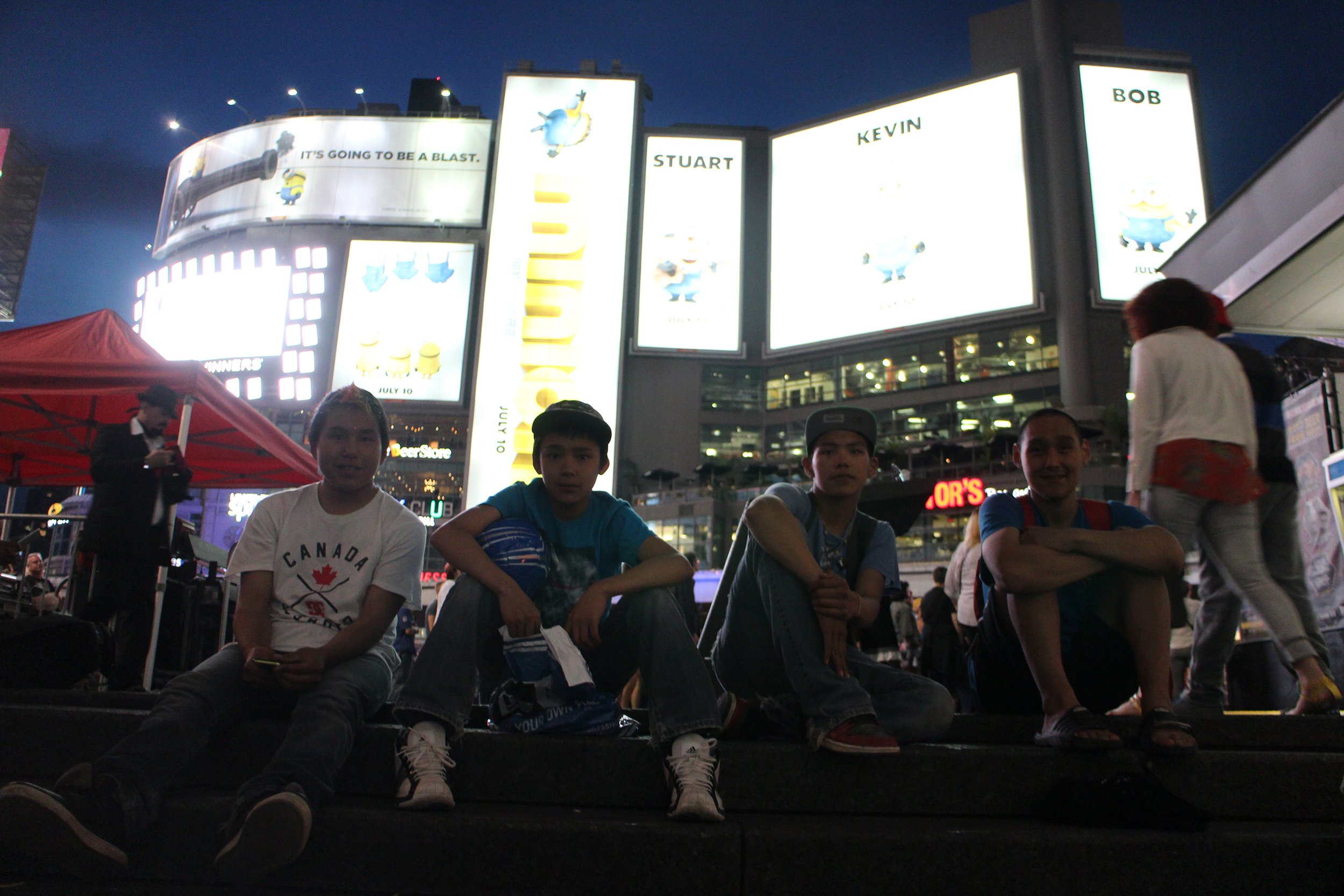 Audi, Latch, Parr, and Cie at Yonge and Dundas. Photo by Alexa Hatanaka.