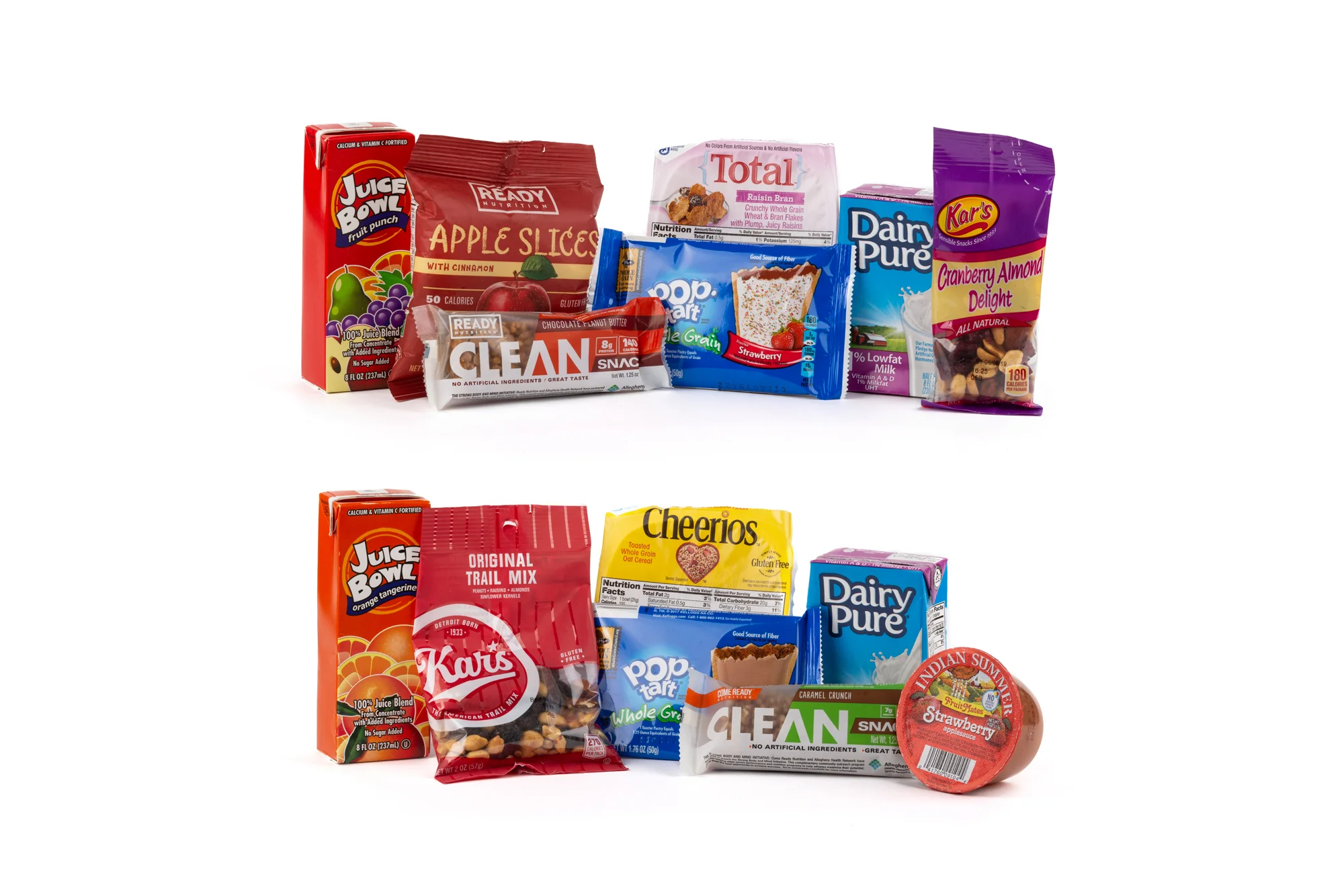 HVPSB10 - Variety Pack HSSB6 - Shelf Stable Breakfast Mini Wheats HSSB7 - Shelf Stable Breakfast Heart Honey Oat