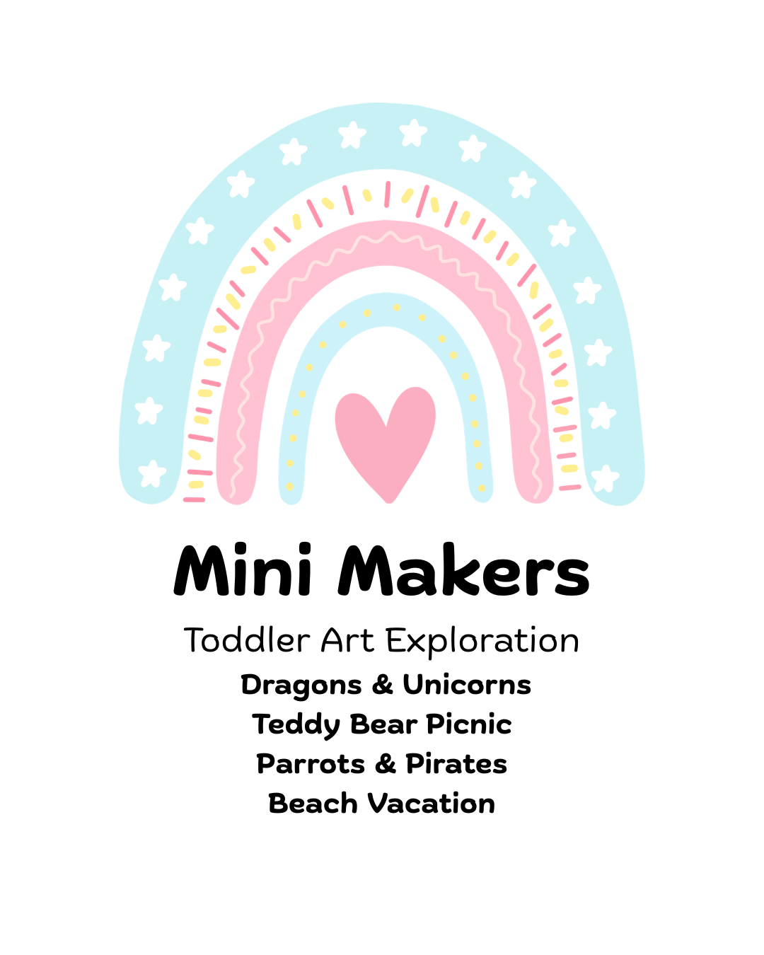 Mini Makers: Toddler Art Exploration - Summer Series #1