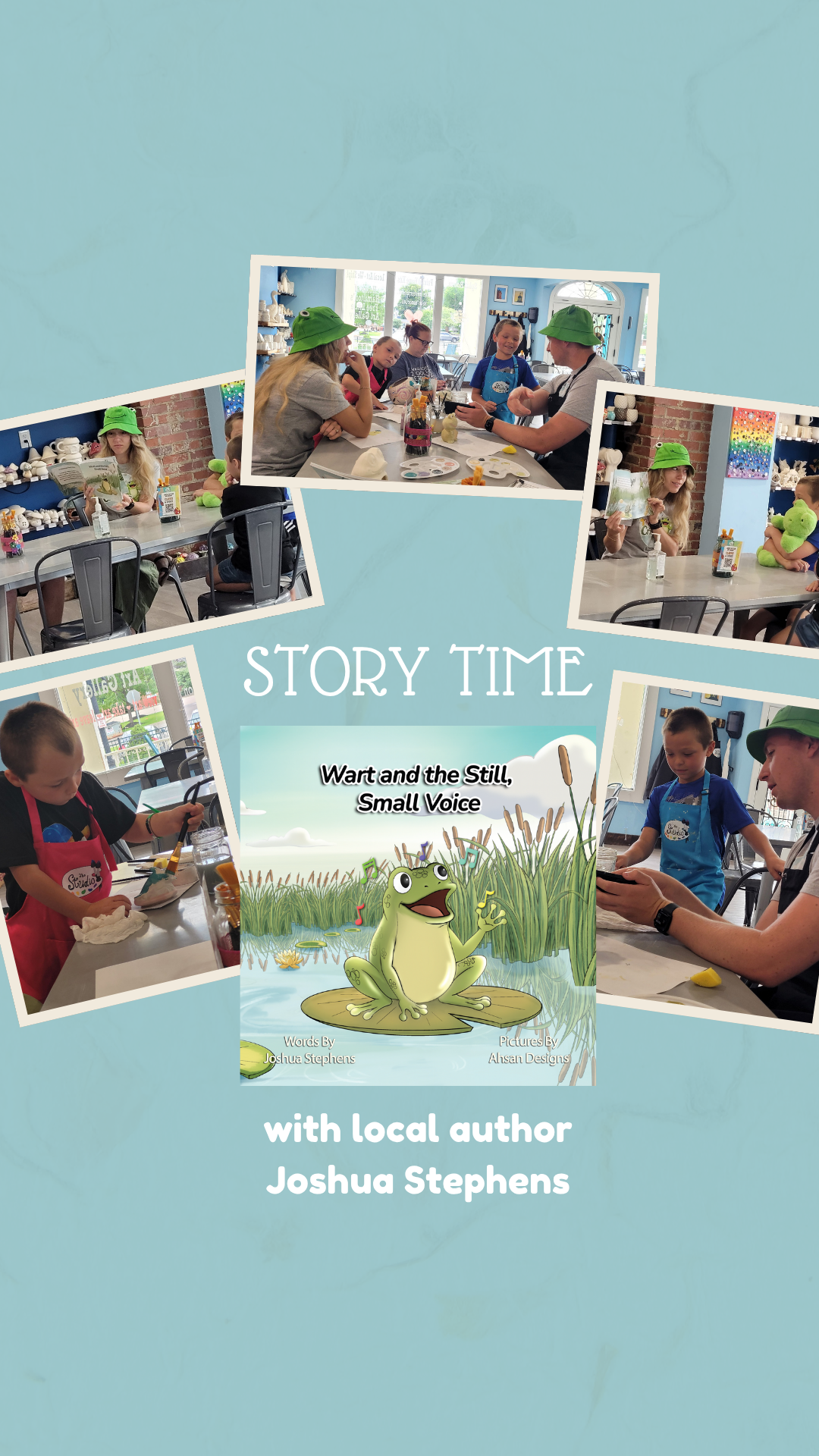Story Time: Wart and The Still, Small Voice - July 18th