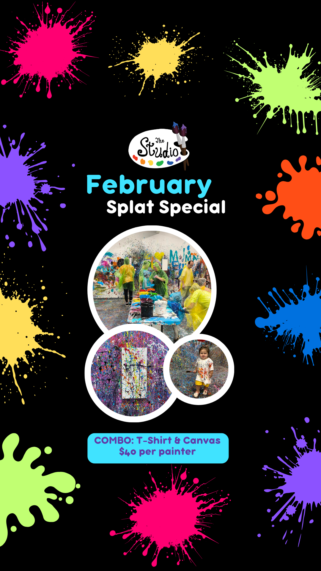 February Splat Room Extravaganza - Friday, 2/27