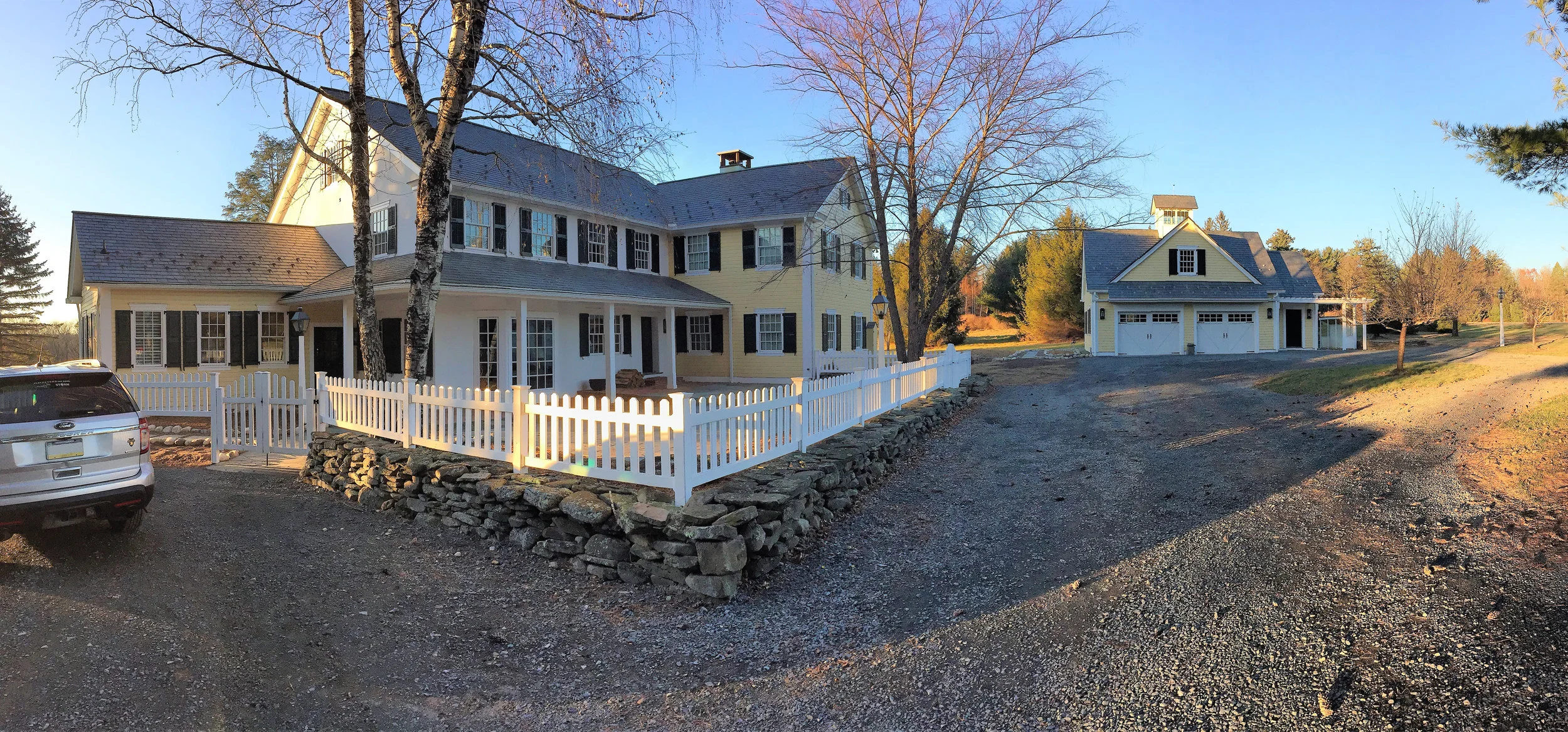  As if it was always there... 