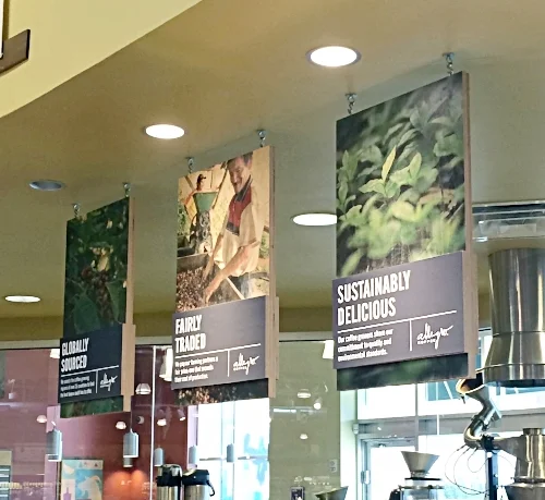  Designed installation decor for Whole foods Market and Allegro Coffee 