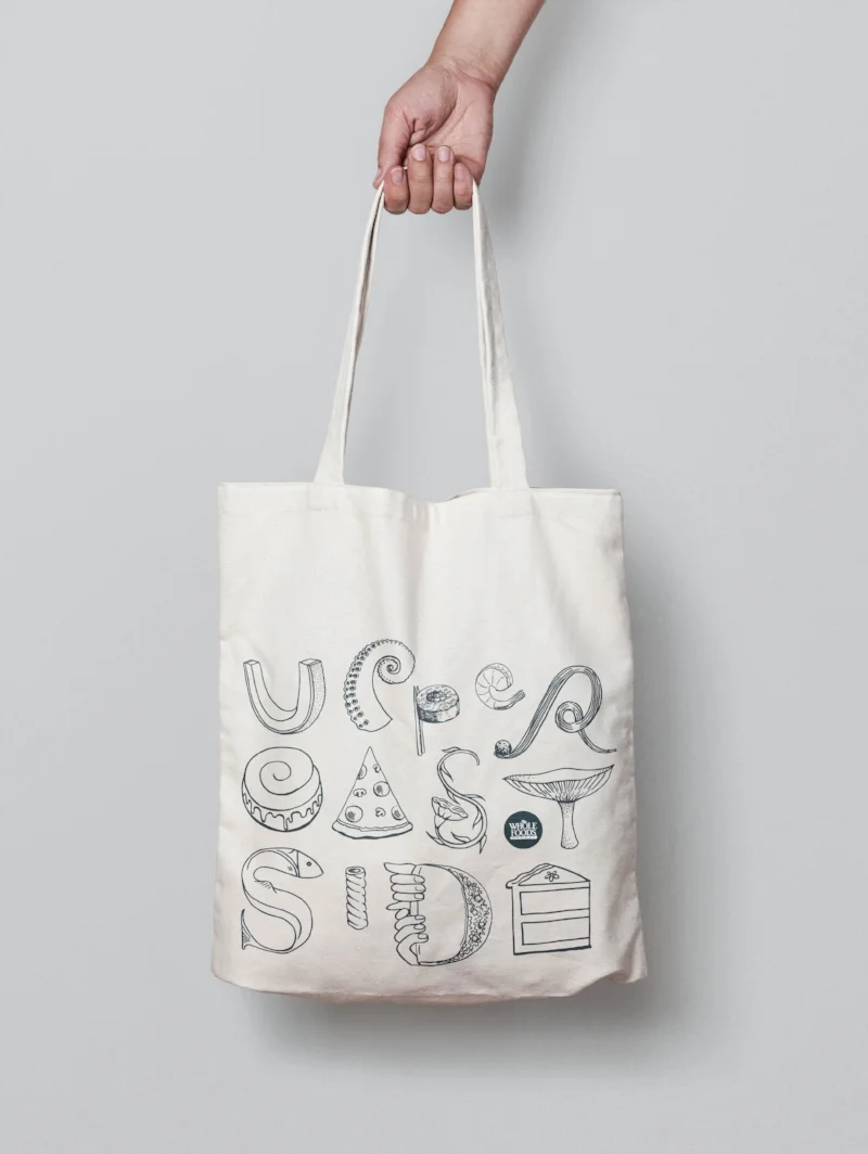  Canvas bag design created for Whole Foods Market Upper East Side 