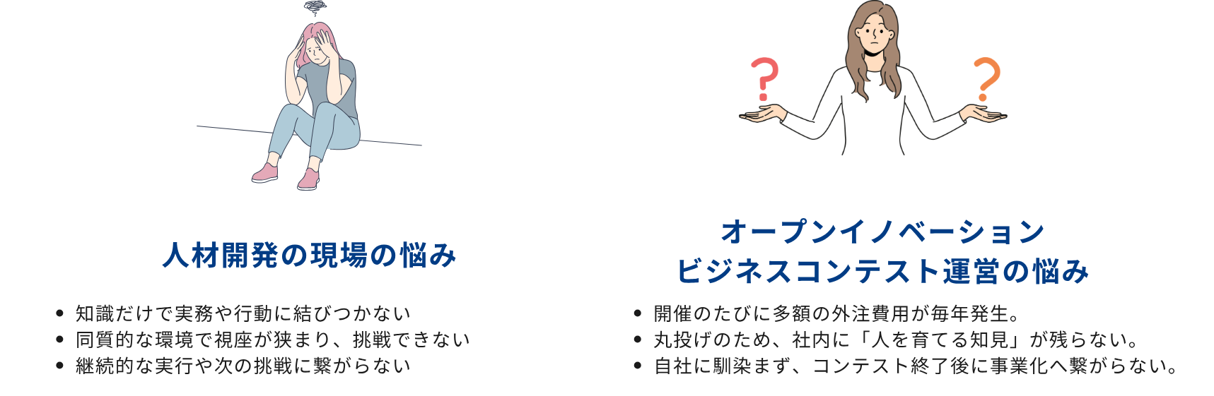 人材開発の現場の課題