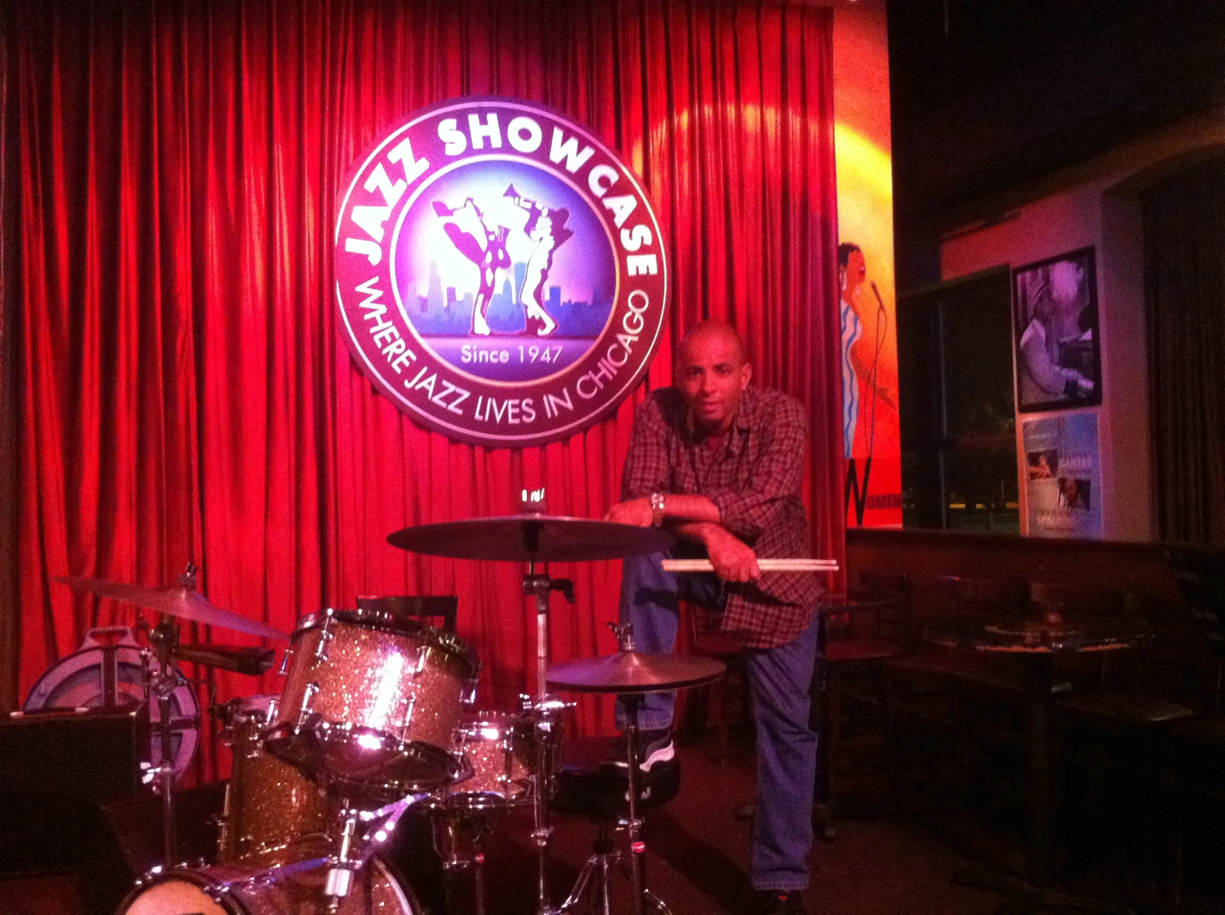 Performing at the world renowned Jazz Showcase in Chicago.