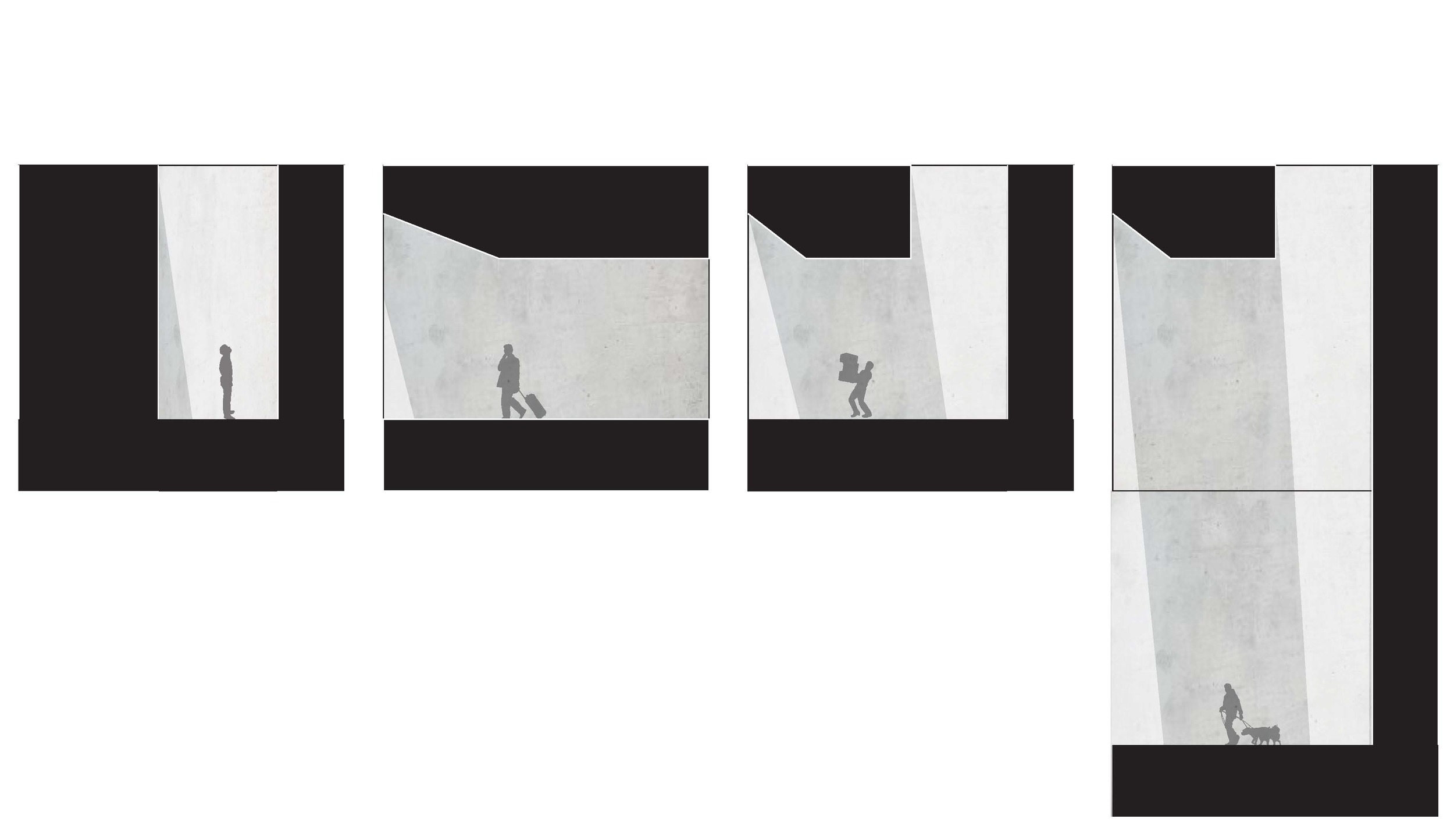 TYPES OF POCKET VOIDS: TOUCHING SKY; TOUCHING EXTERIOR; TOUCHING SKY AND EXTERIOR; TOUCHING SKY, EXTERIOR, AND ANOTHER POCKET