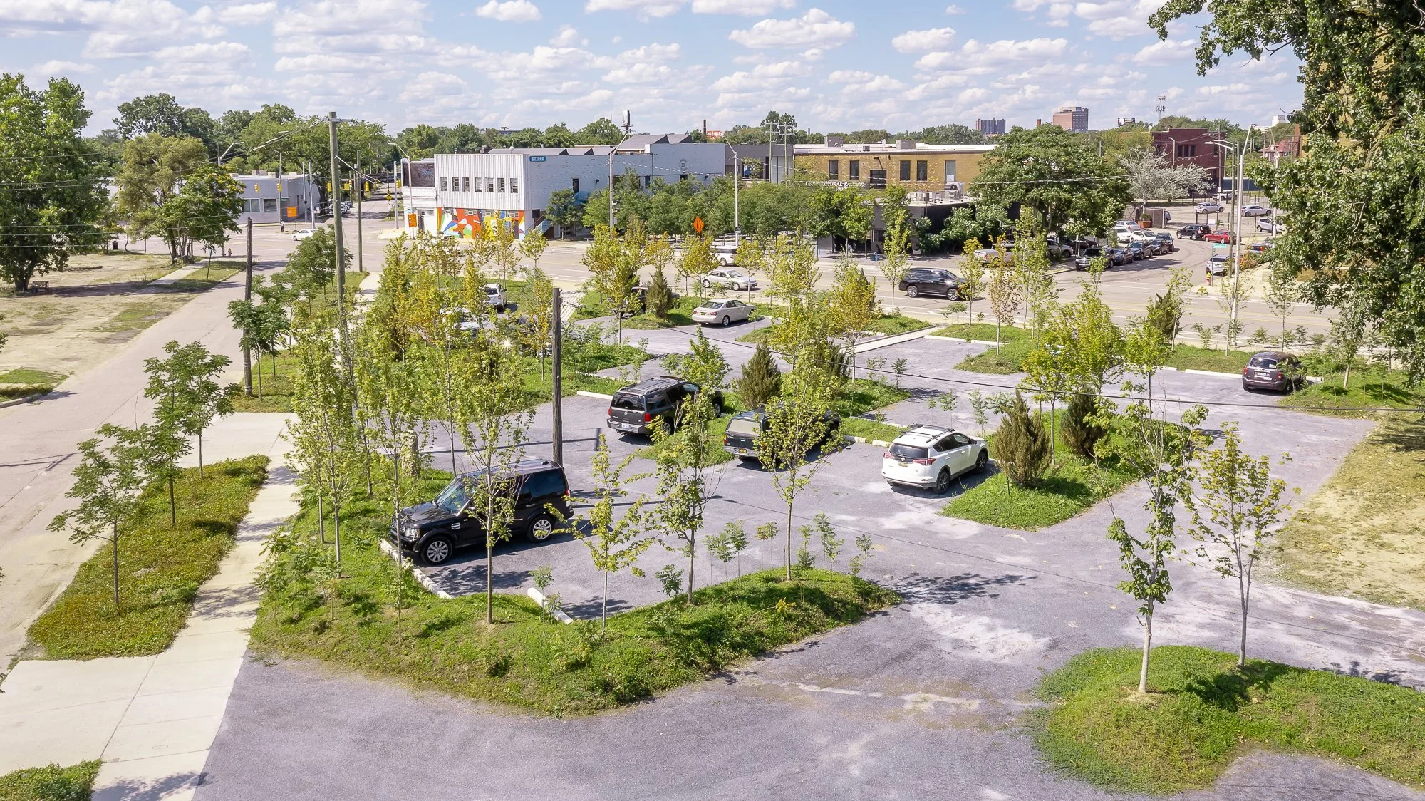Sustainable Parking Lot Design