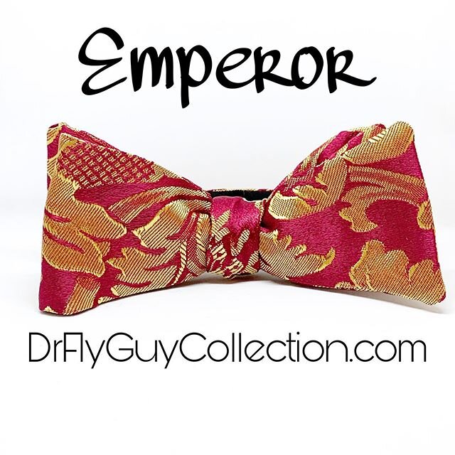 Emperor
#3 of 3 new bow ties to the collection.
Get yours today!!!
www.DrFlyGuyCollection.com
(Link in bio)

#drflyguycollection #bowtieflow #handcrafted #handmade #bowtie #dogbowtie #menfashion #petfashion #dogfashion #petsofinstagram #dogsofinstagr